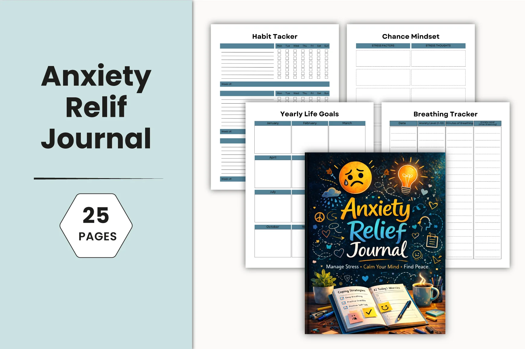 Anxiety Relief Journal