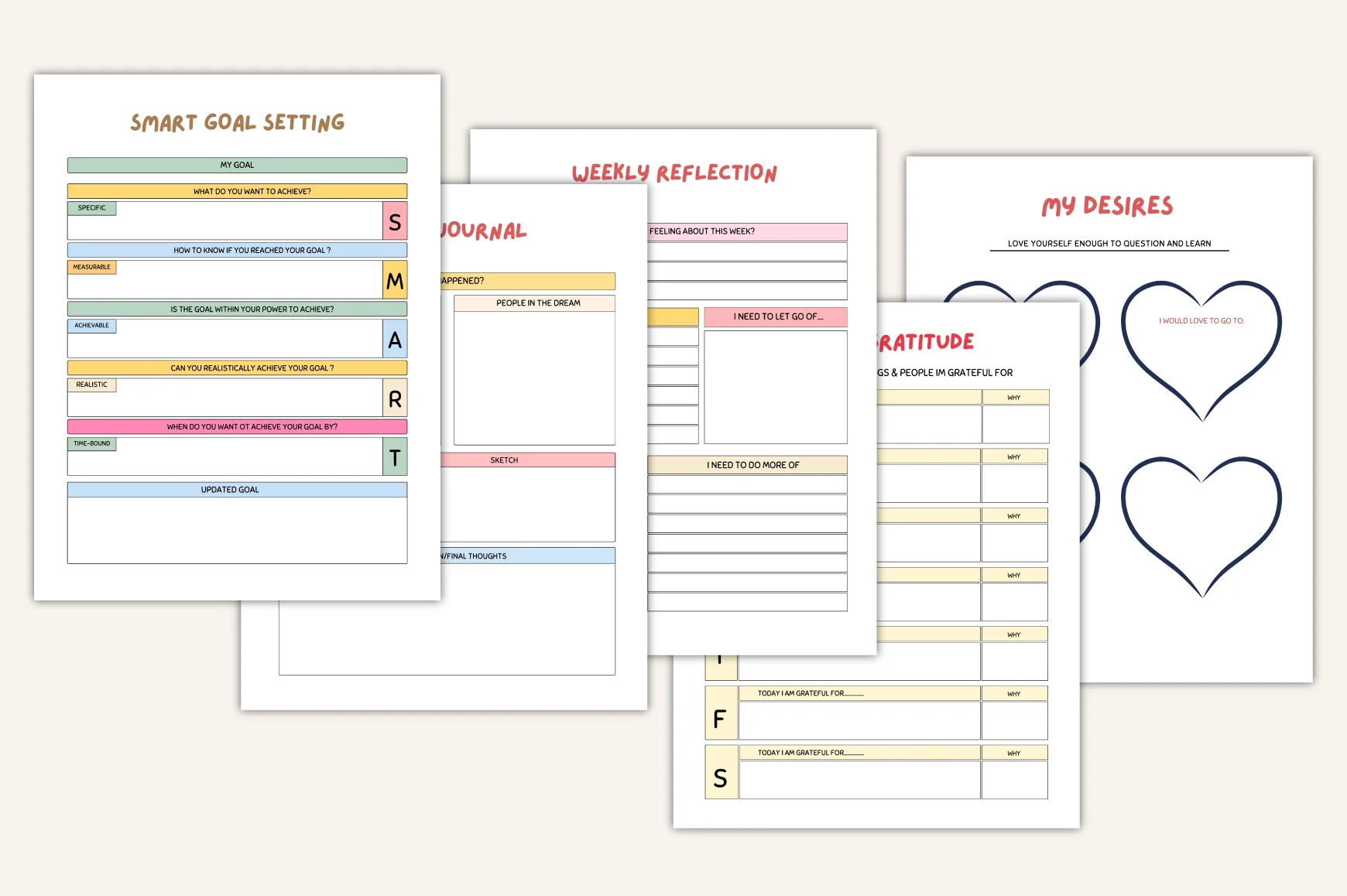Anxiety Relief Self-Care Journal - Image 6