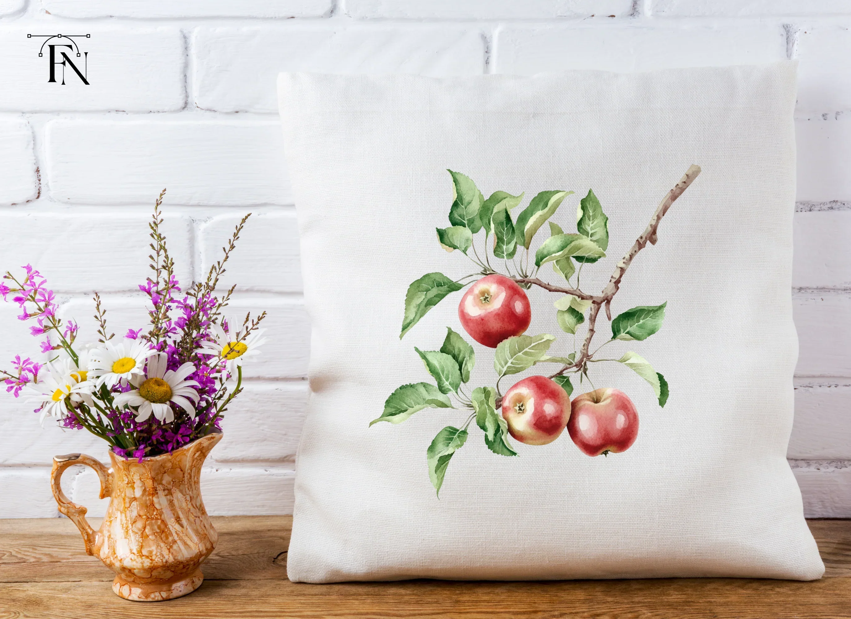Apple Branches Clipart Bundle - Image 4
