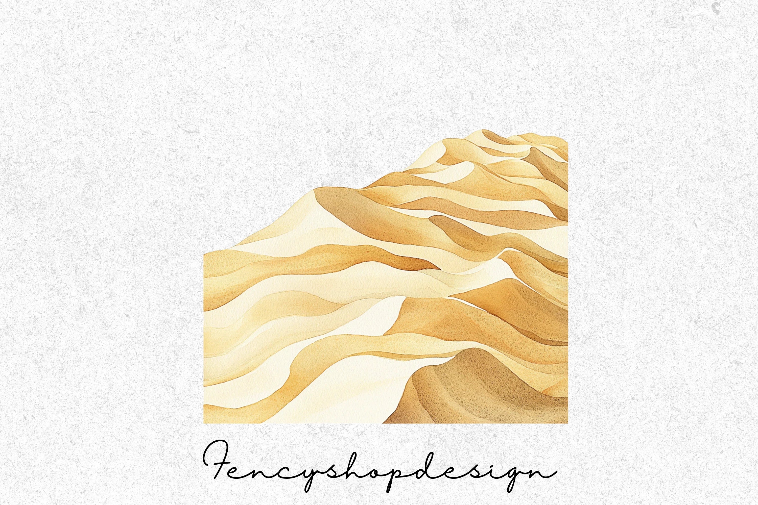 Arid Desert Wildlife Scenery Clipart Bundle - Image 3
