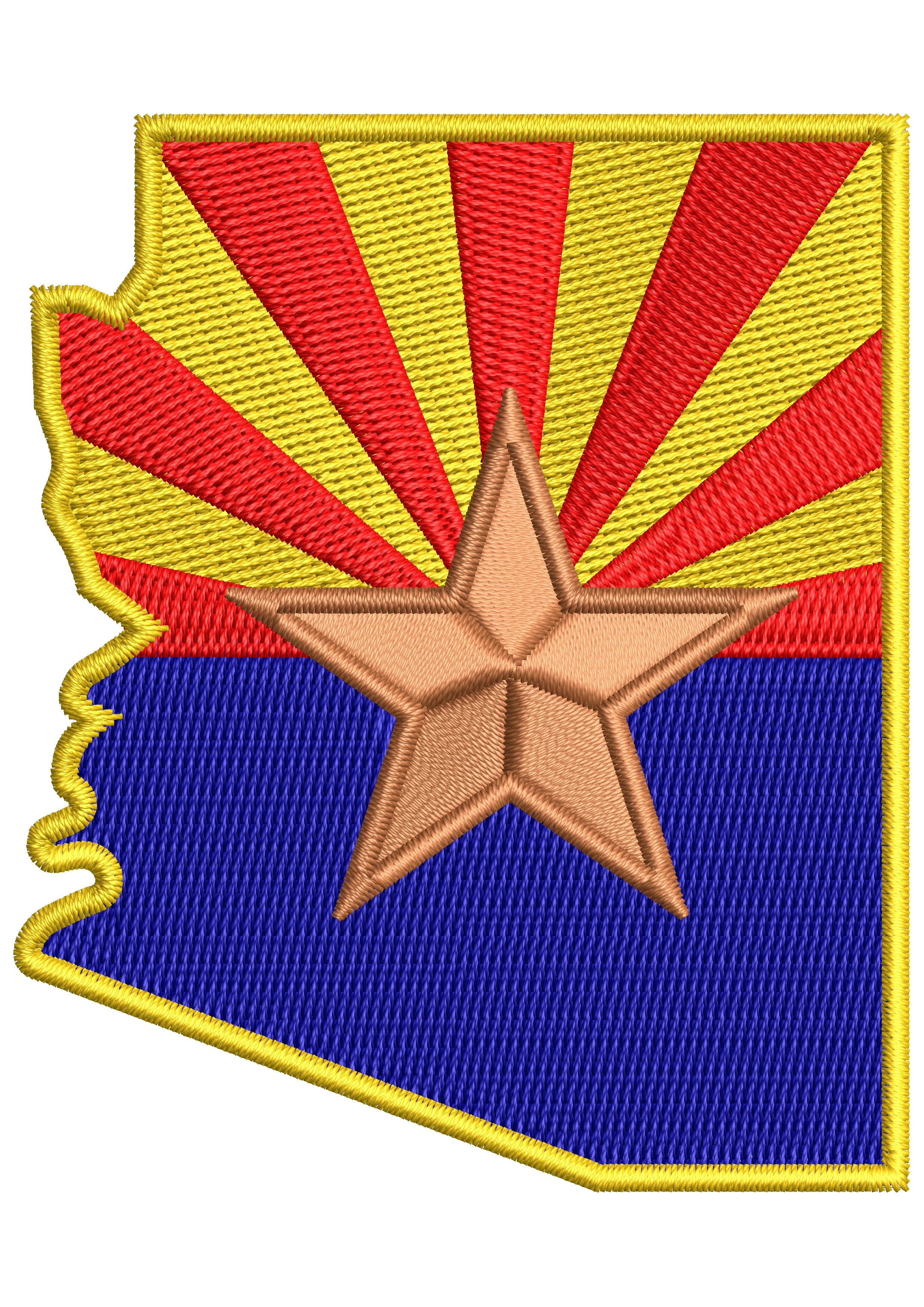 Arizona Embroidery Design