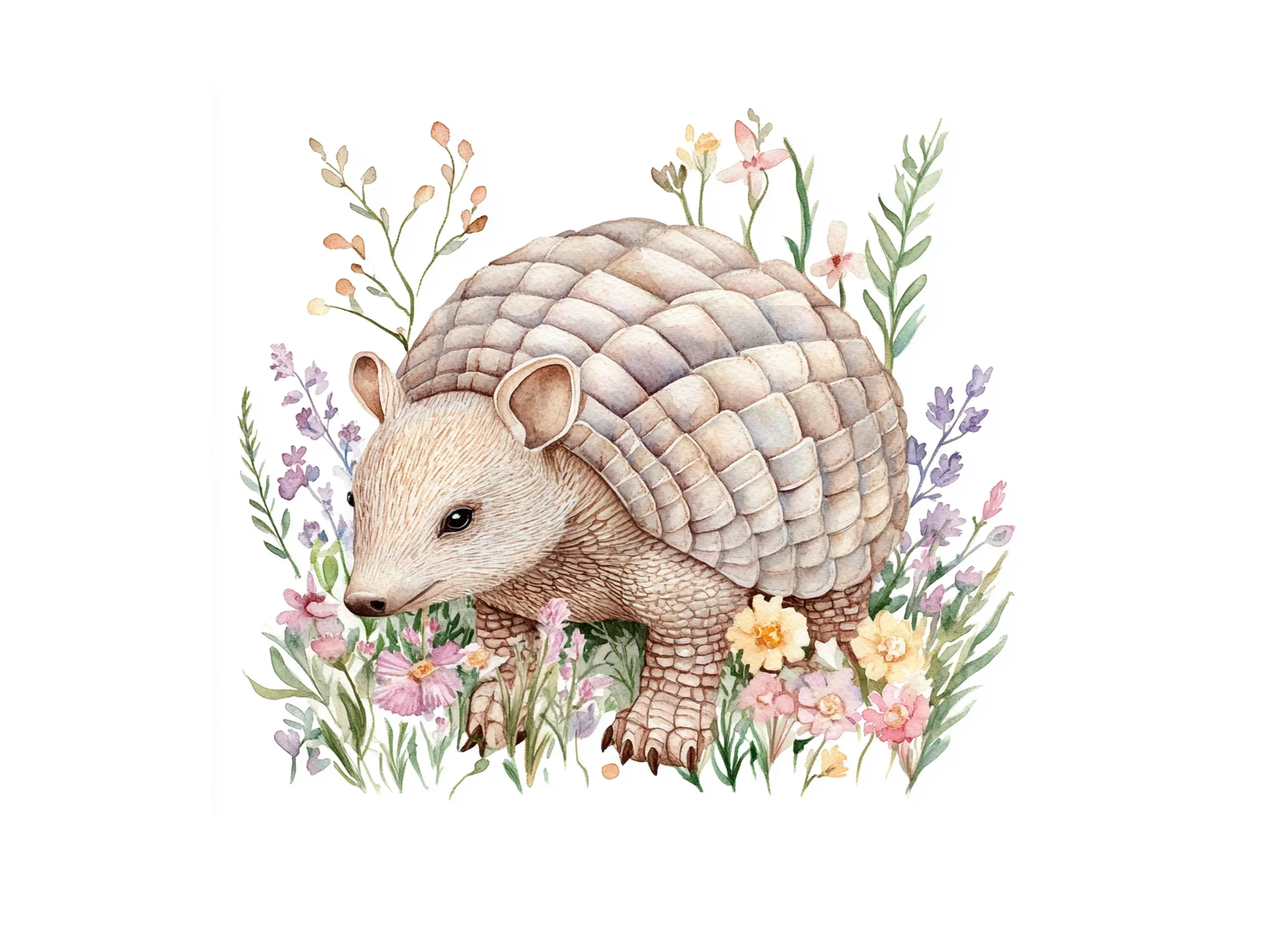 Armadillo Clipart Bundle - Image 3
