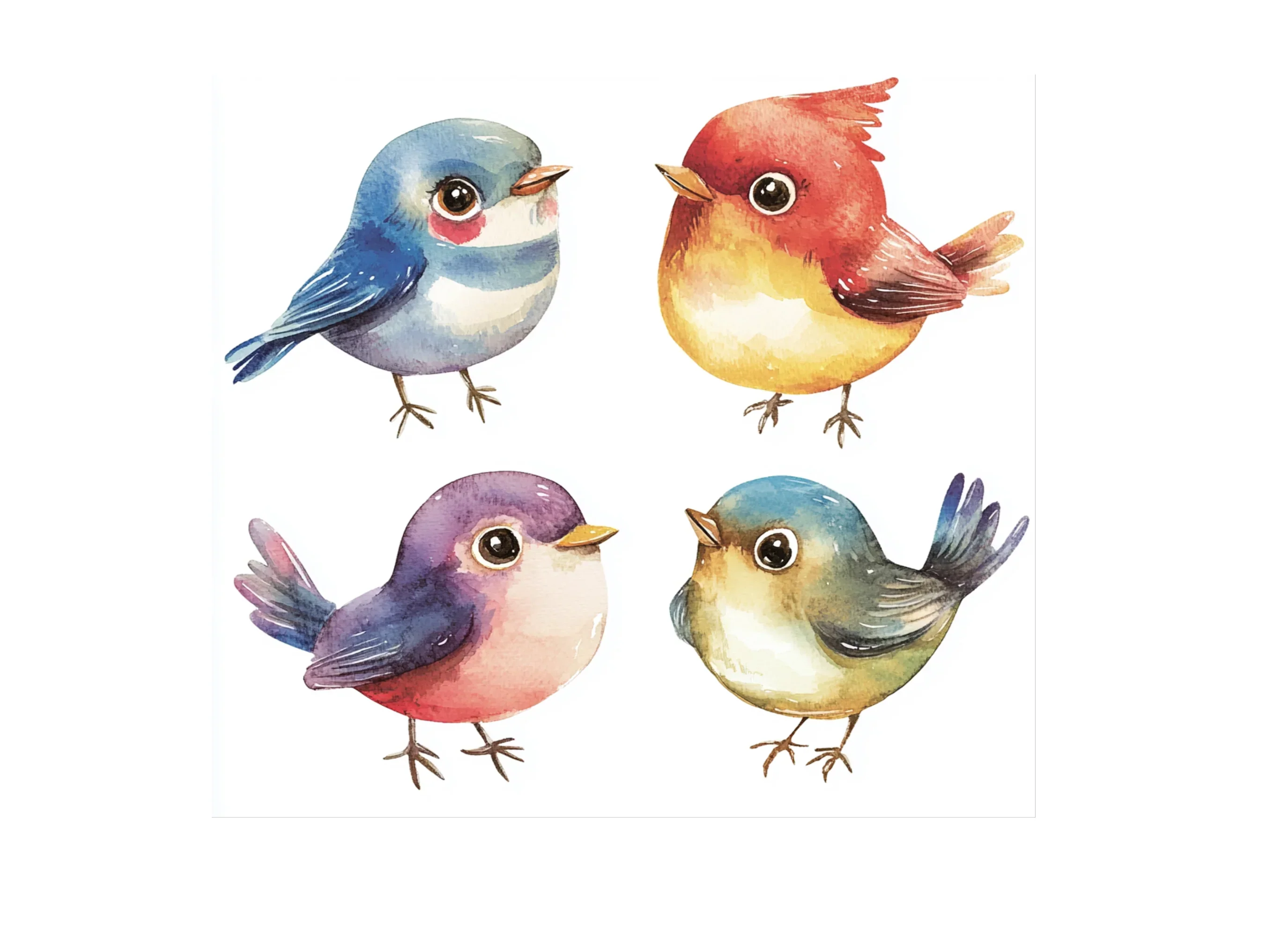 Assorted Bird Illustrations Clipart Bundle - Image 3
