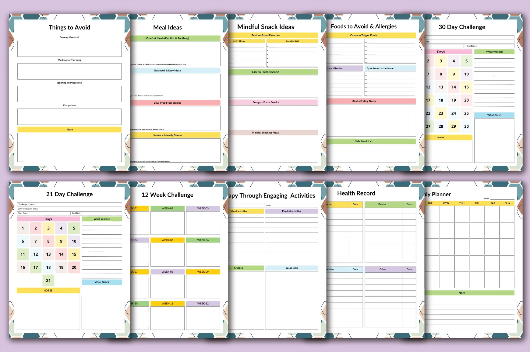 Autism Friendly Planner - Image 2