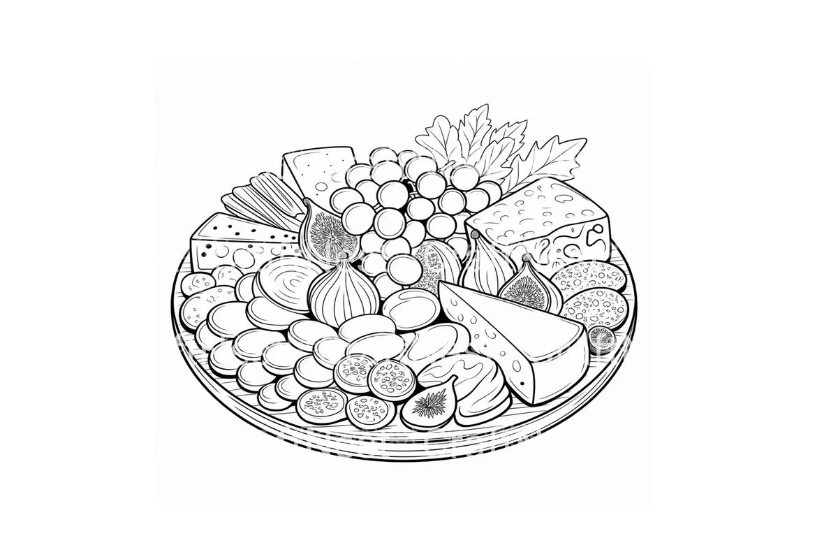 Autumn Harvest Cornucopia Coloring Books - Image 2