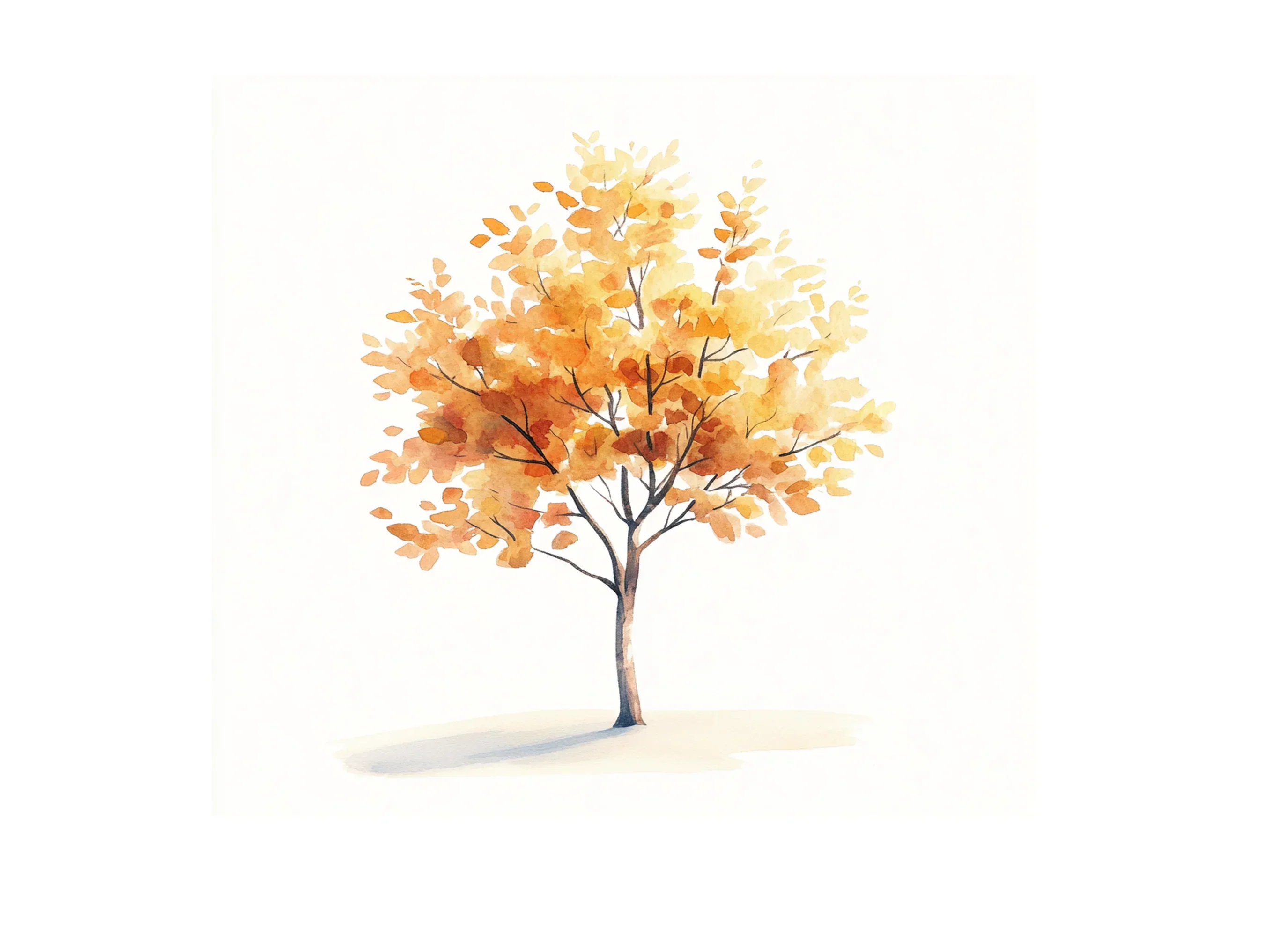 Autumn Trees Clipart Bundle - Image 2