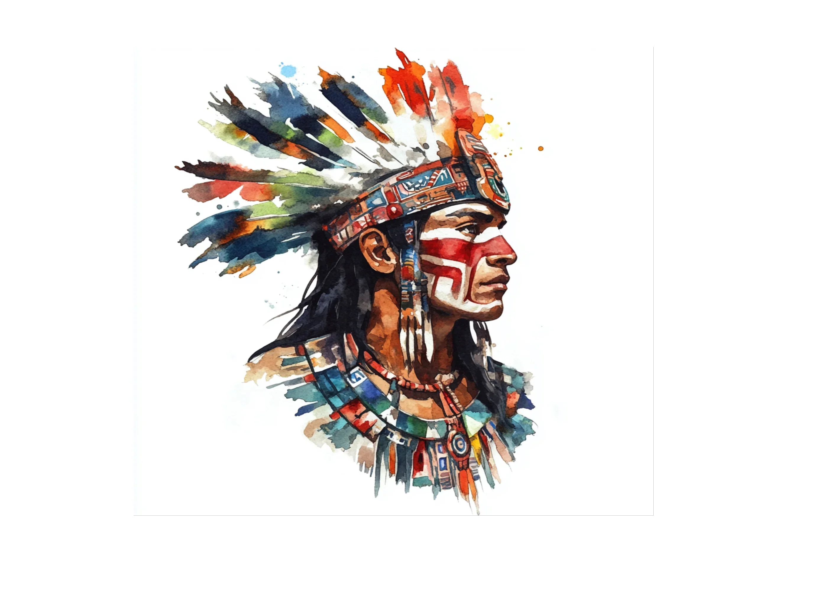 Aztec Warrior Clipart Bundle - Image 3