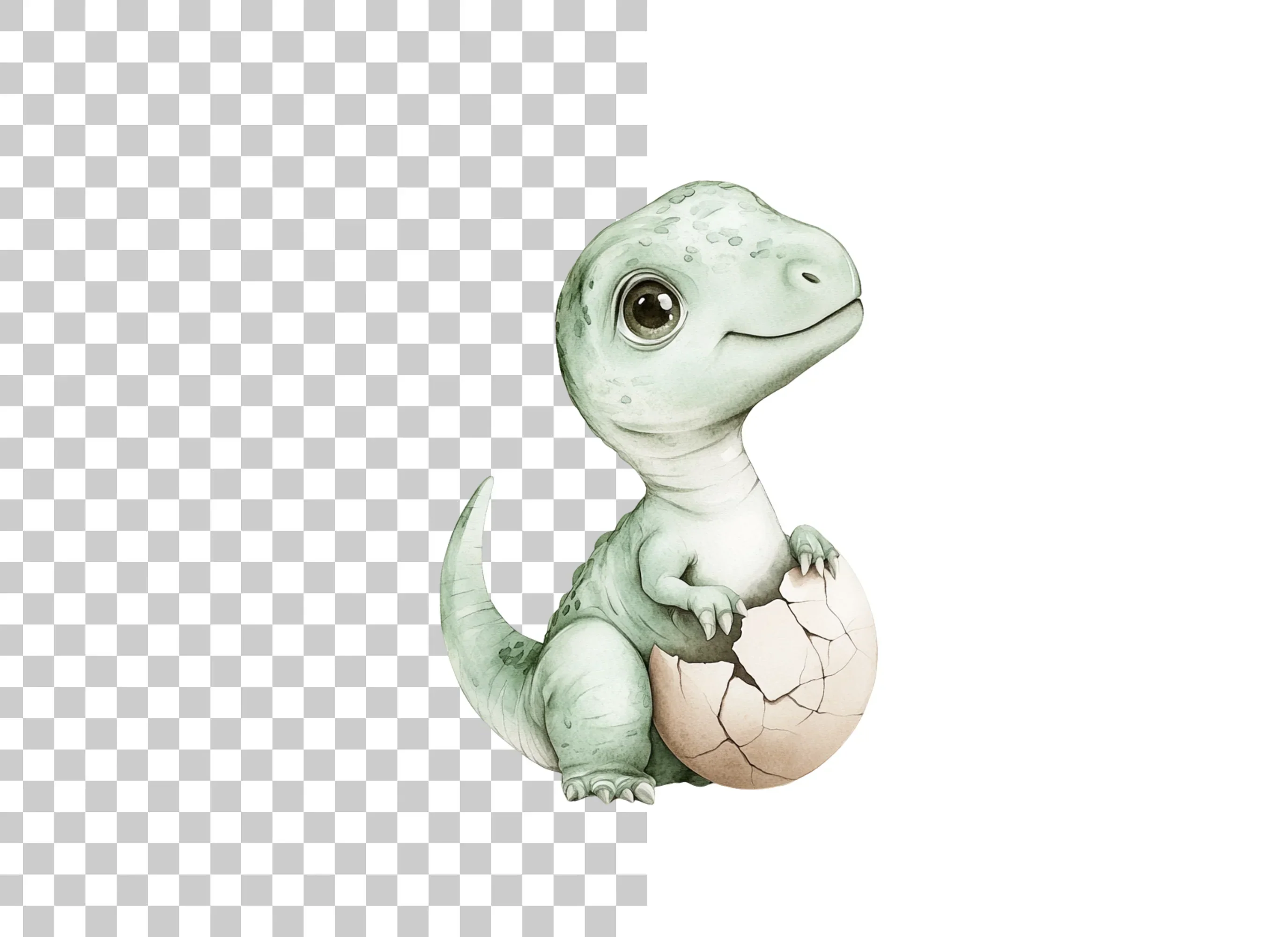Baby Dinosaur Clipart Bundle - Image 6