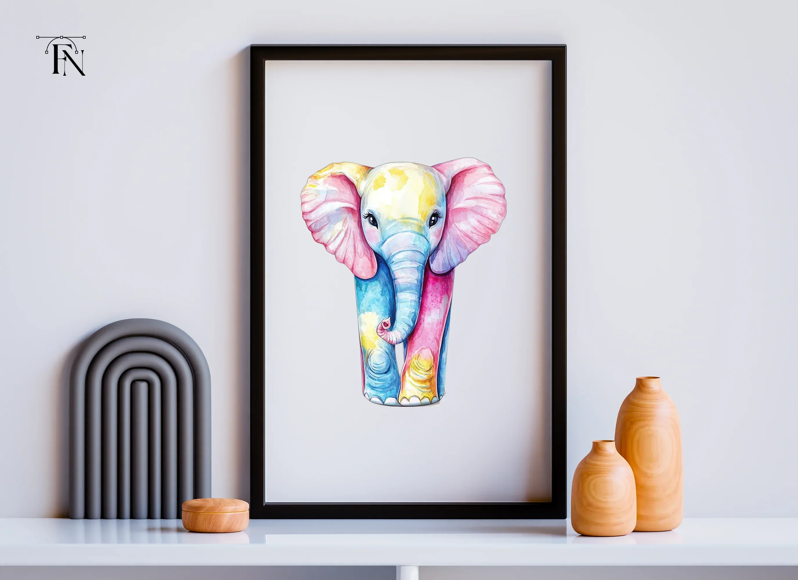 Baby Elephant Clipart Bundle - Image 5