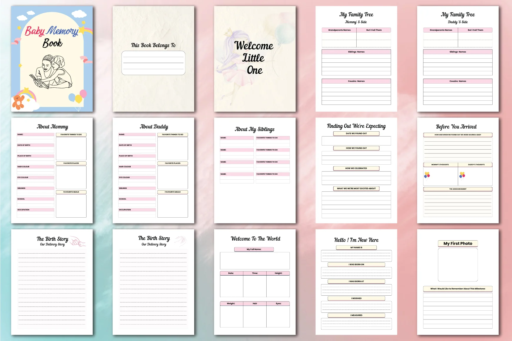 Baby Memory Planner - Image 2