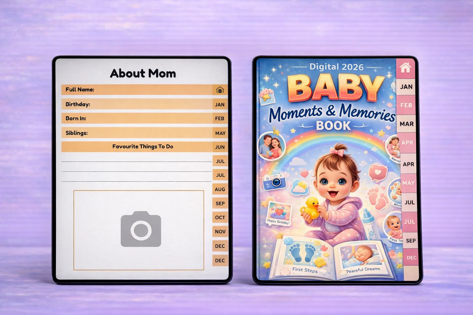 Baby Moments Memories Journal - Image 3