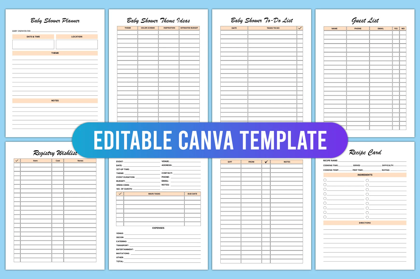 Baby Shower Planner - Image 2