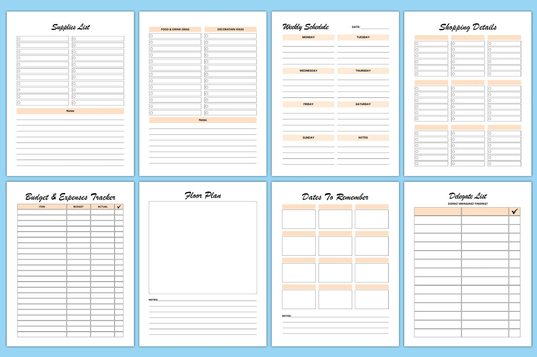 Baby Shower Planner - Image 4