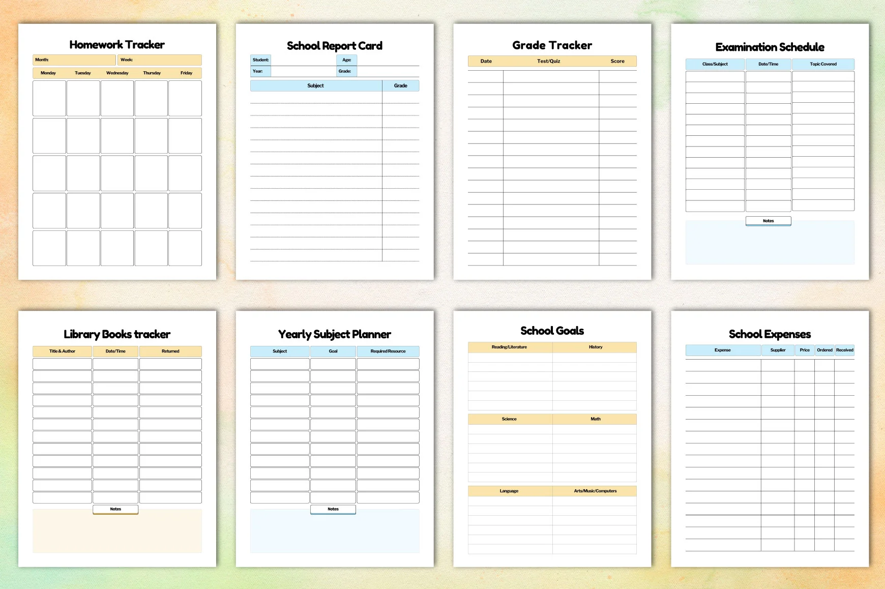 Back to School Planner - Image 4