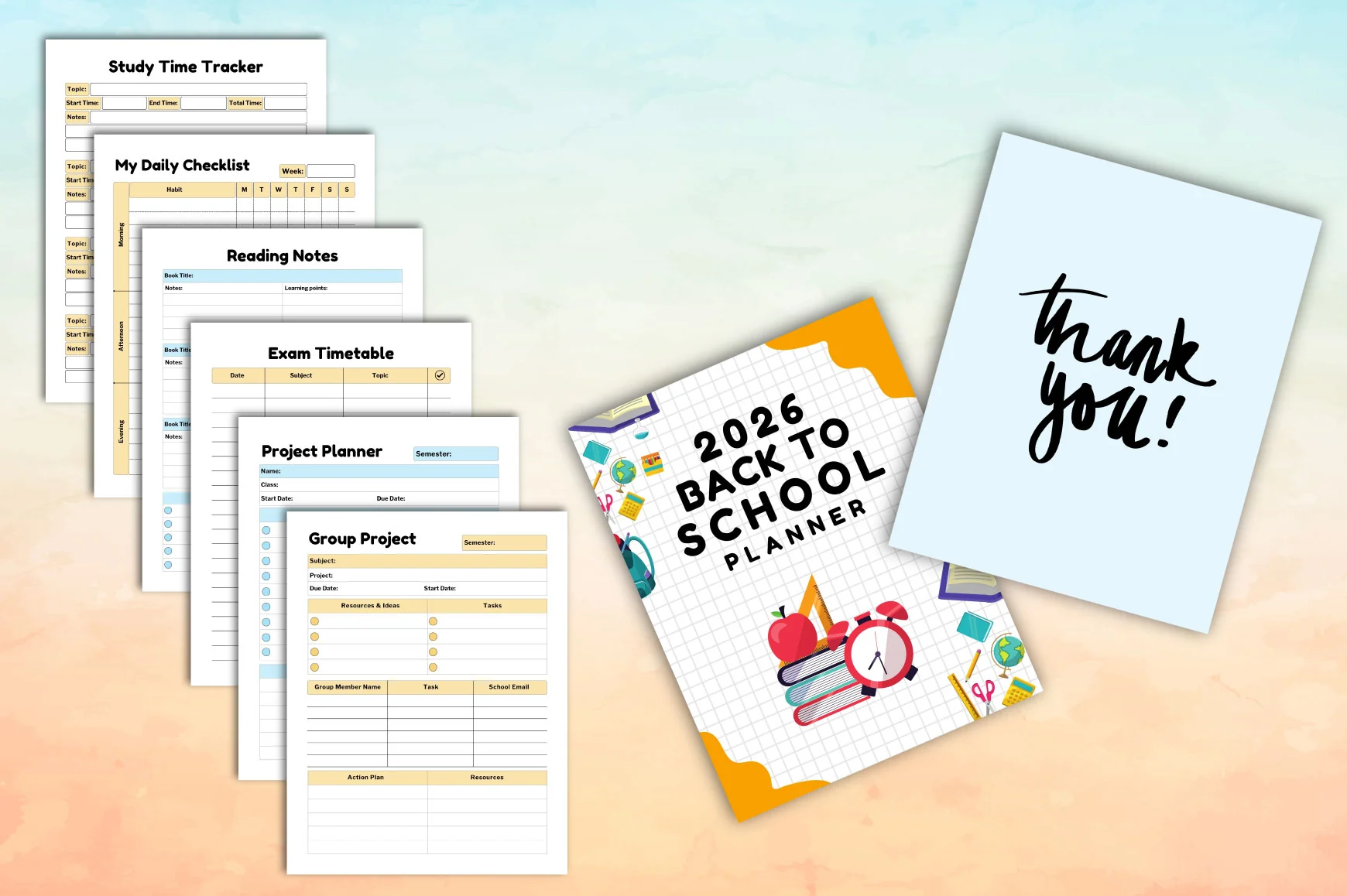 Back to School Planner - Image 5