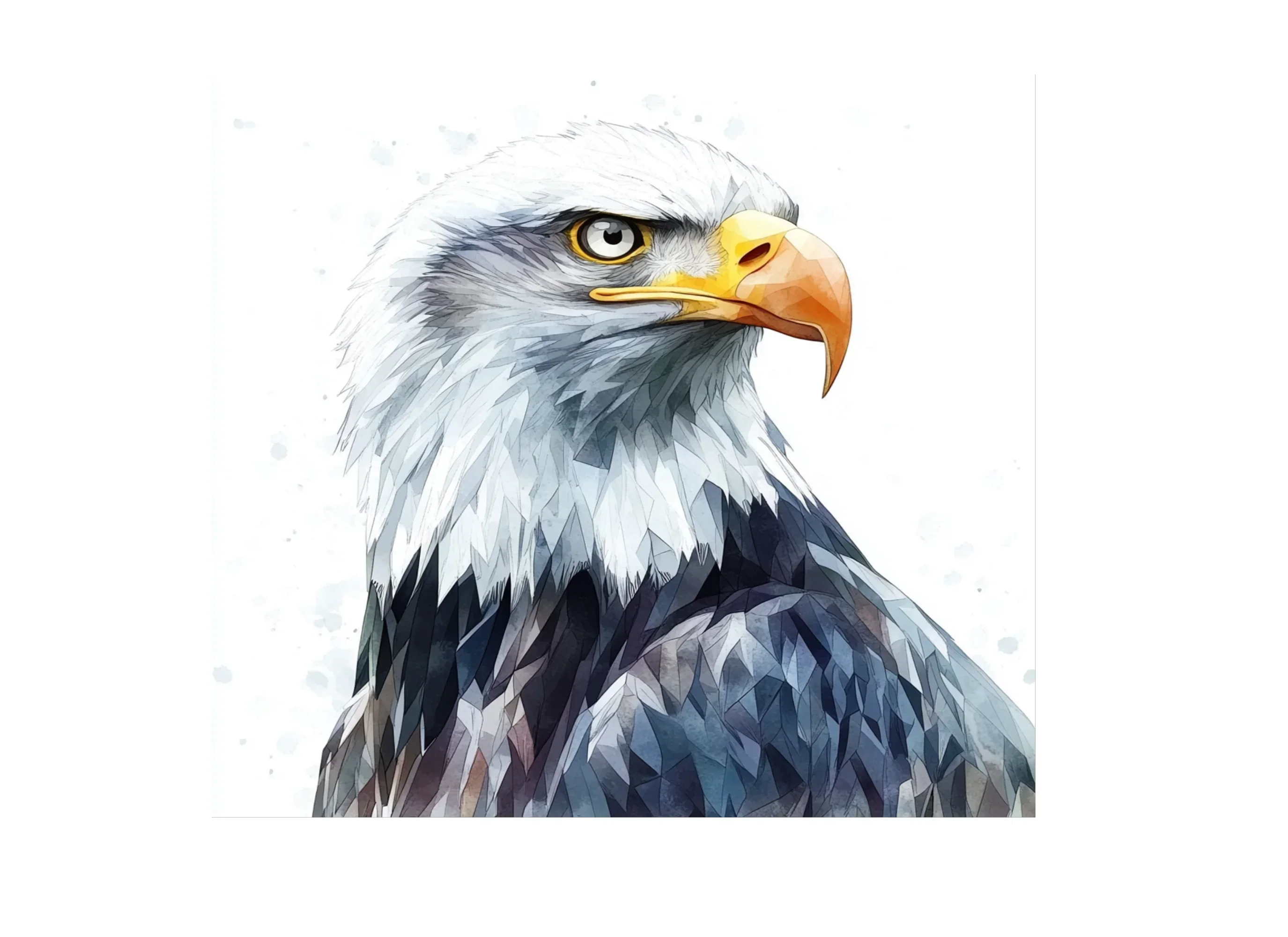 Bald Eagle Head Clipart Bundle - Image 3