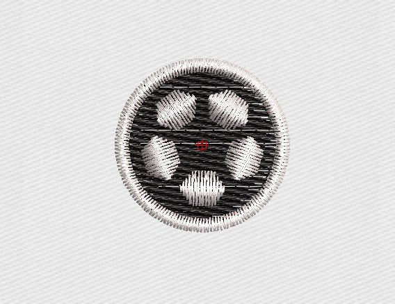 Ball Embroidery Design