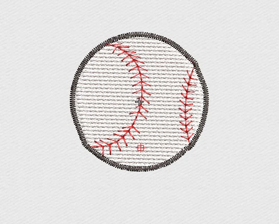 Ball Embroidery Design