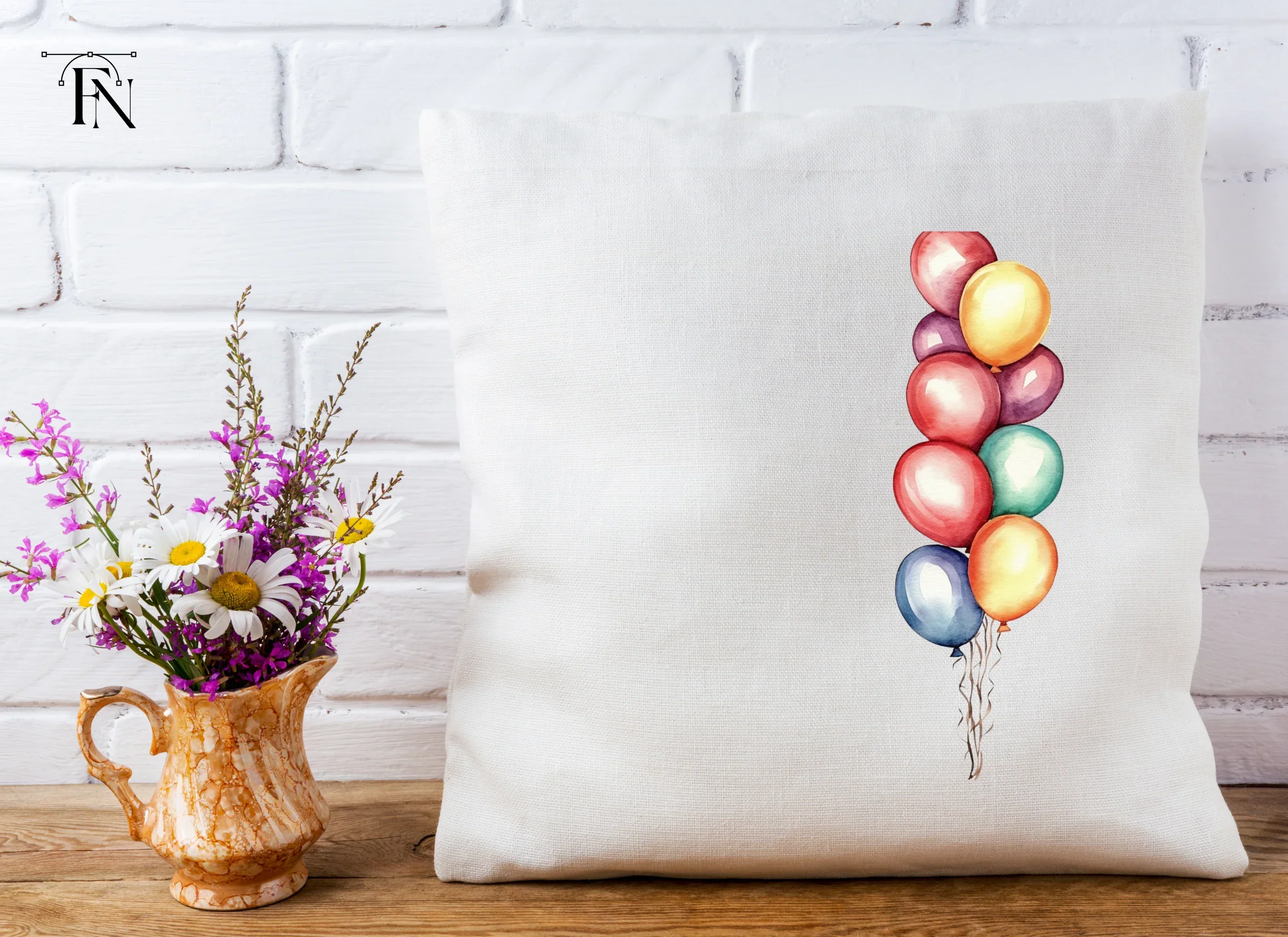 Balloon Bunch Clipart Bundle - Image 4