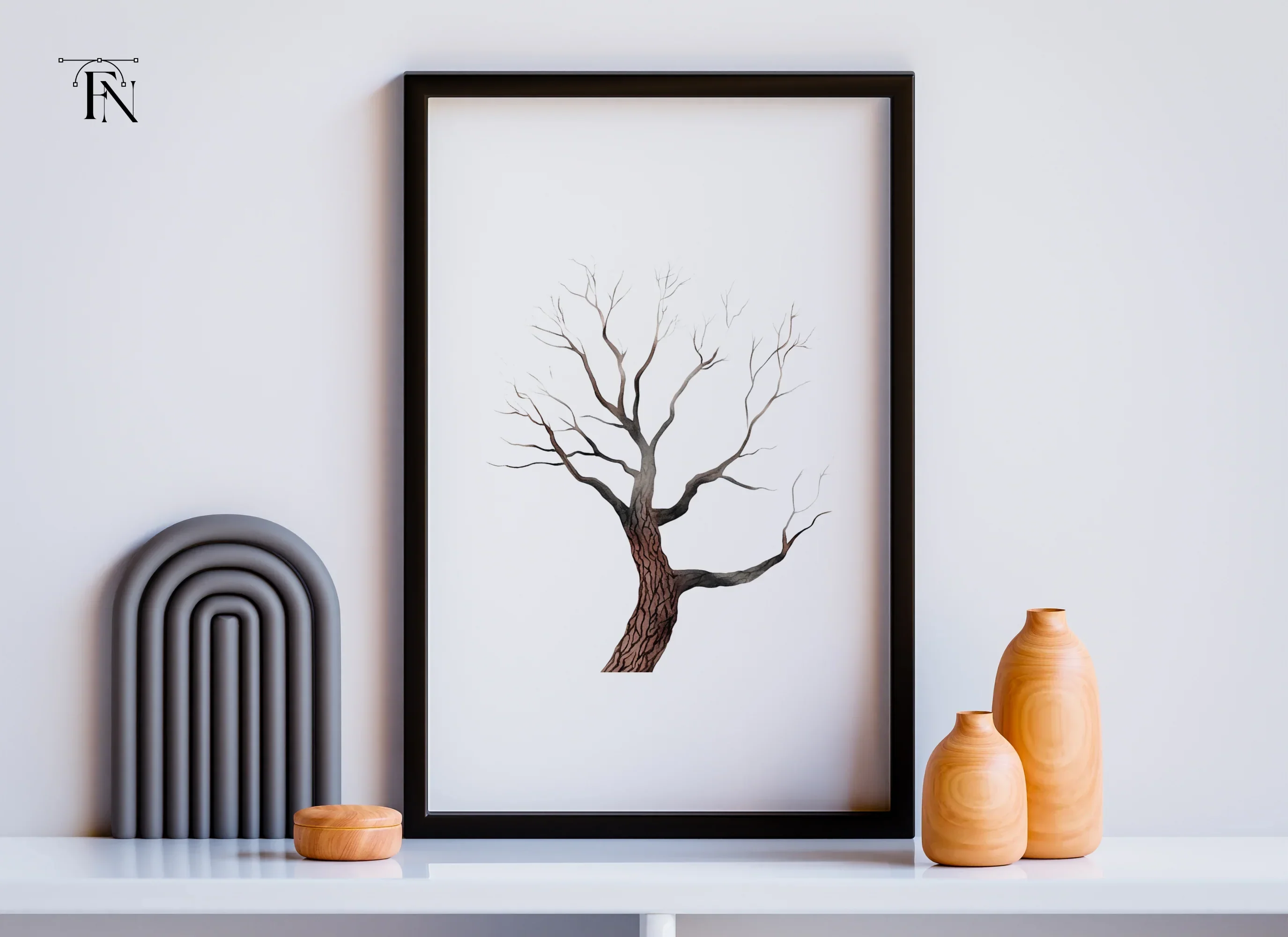 Bare Tree Branches Clipart Bundle - Image 6