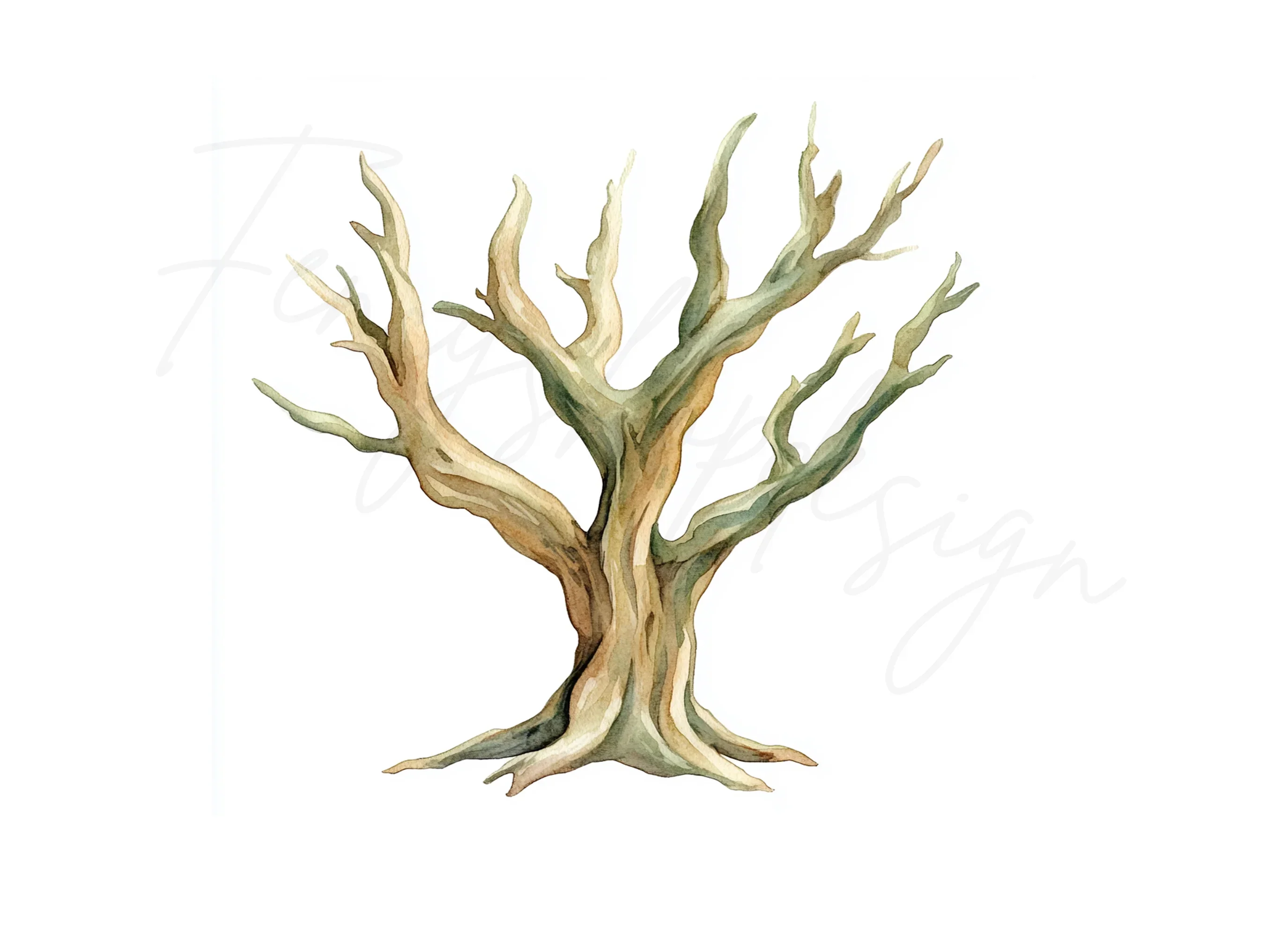 Bare Tree Clipart Bundle - Image 2