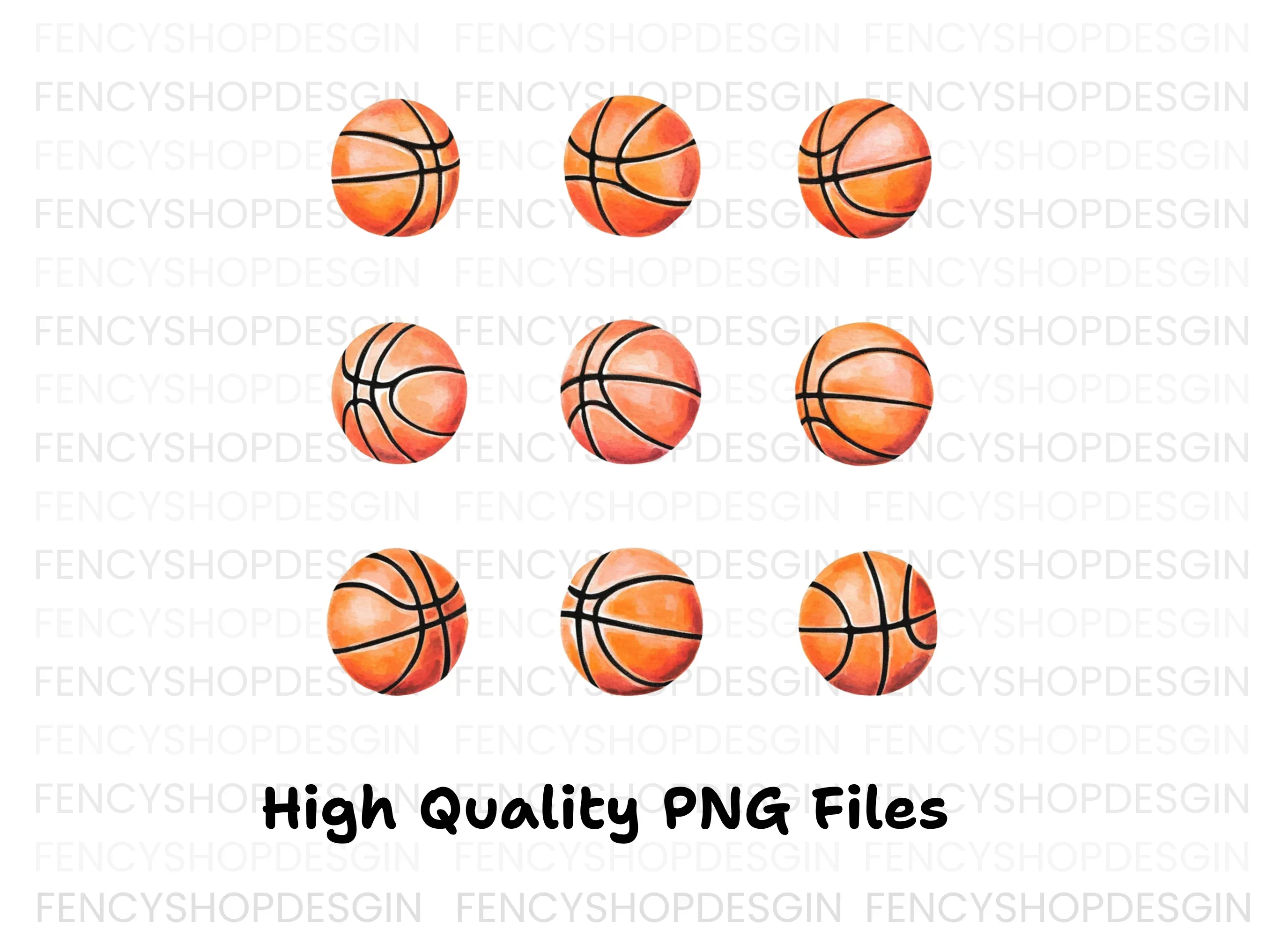 Basketball Clipart Bundle - Image 2