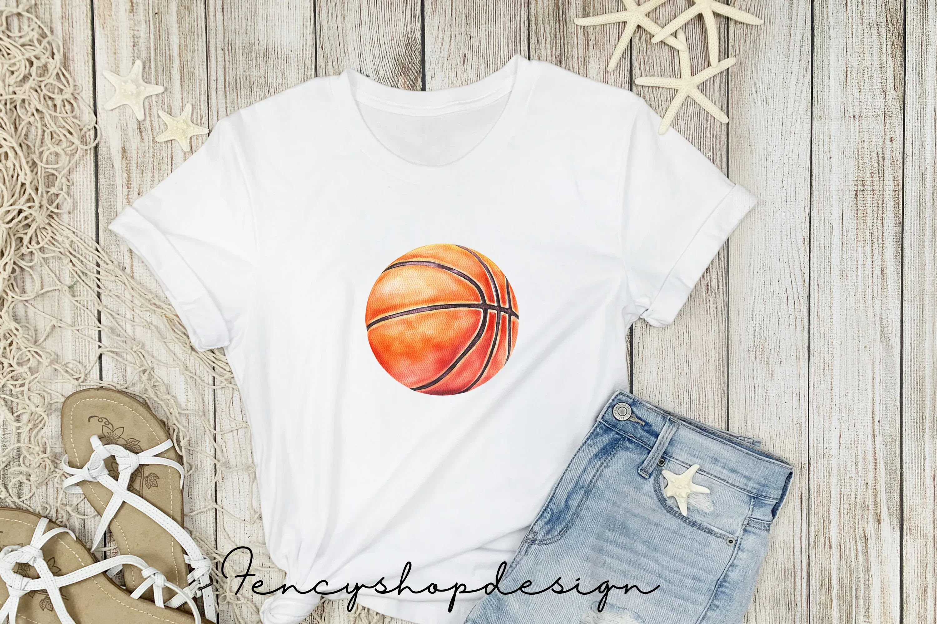 Basketball Sports Clipart Bundle - Image 5