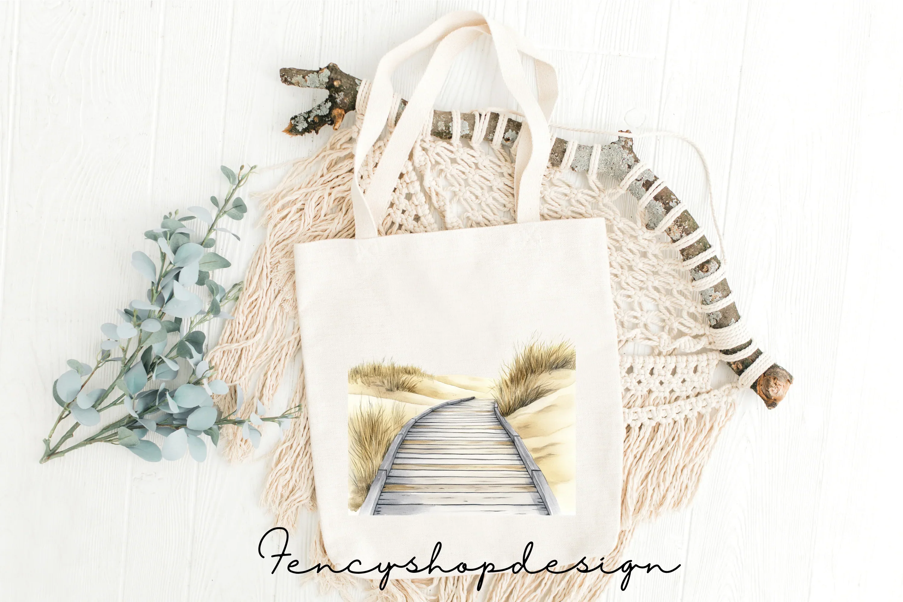 Beach Boardwalk Clipart Bundle - Image 2