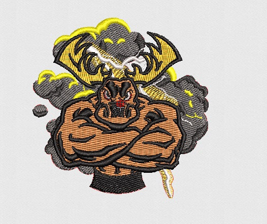 Bear Embroidery Design