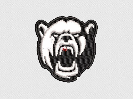 Bear Embroidery Design