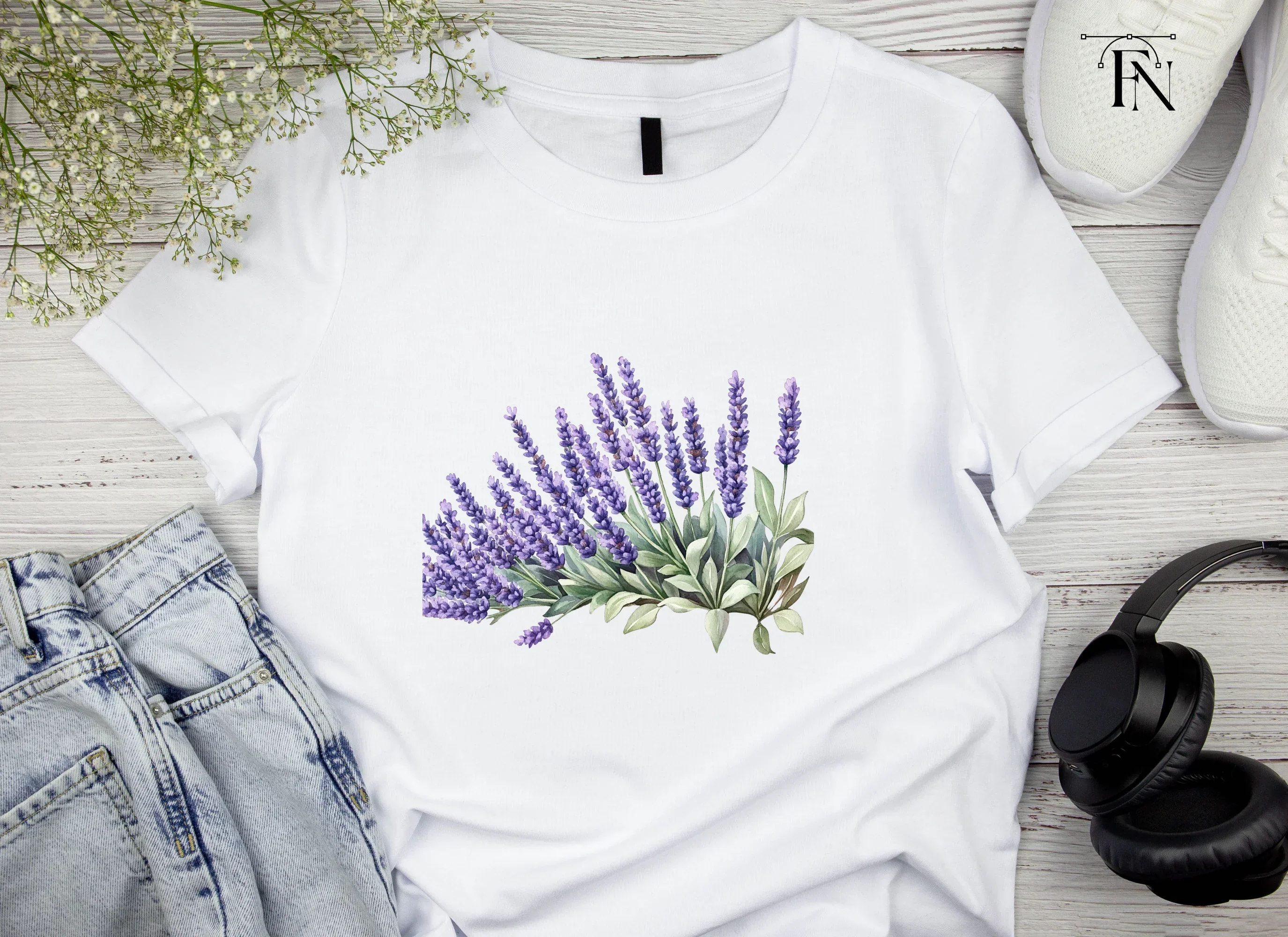 Beautiful Lavender Clipart Bundle - Image 6
