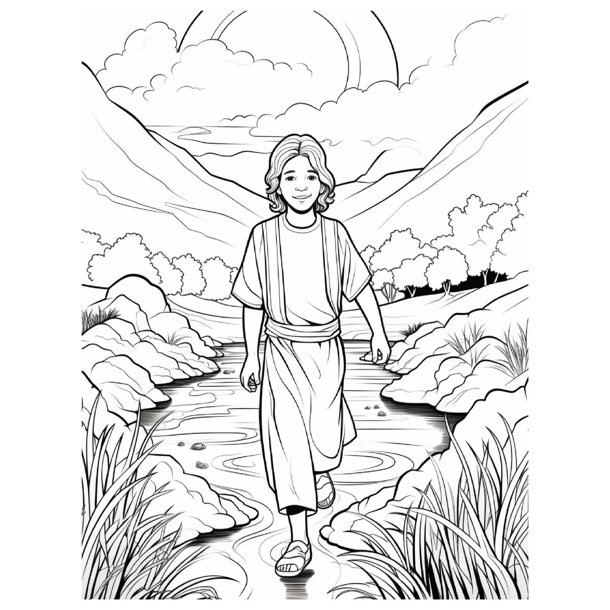Bible Coloring Pages for Kids - Image 5