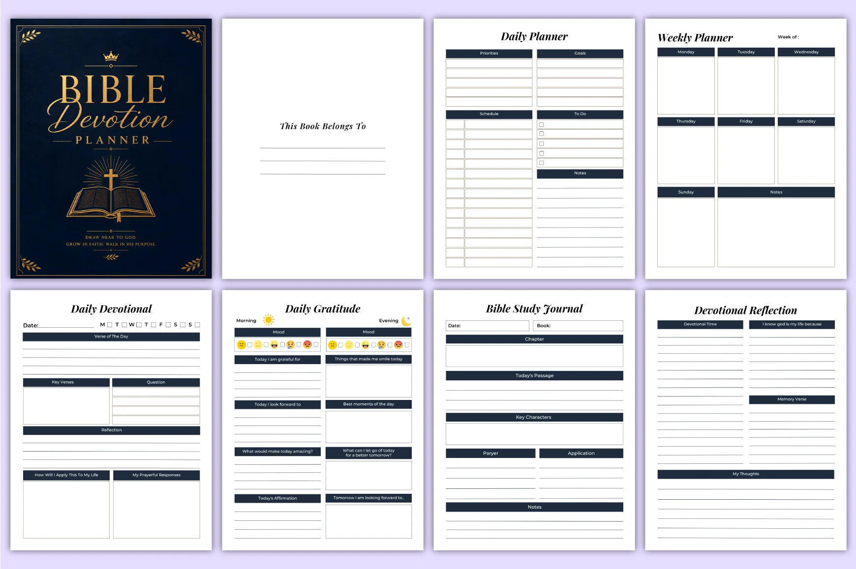 Bible Devotion Planner - Image 3