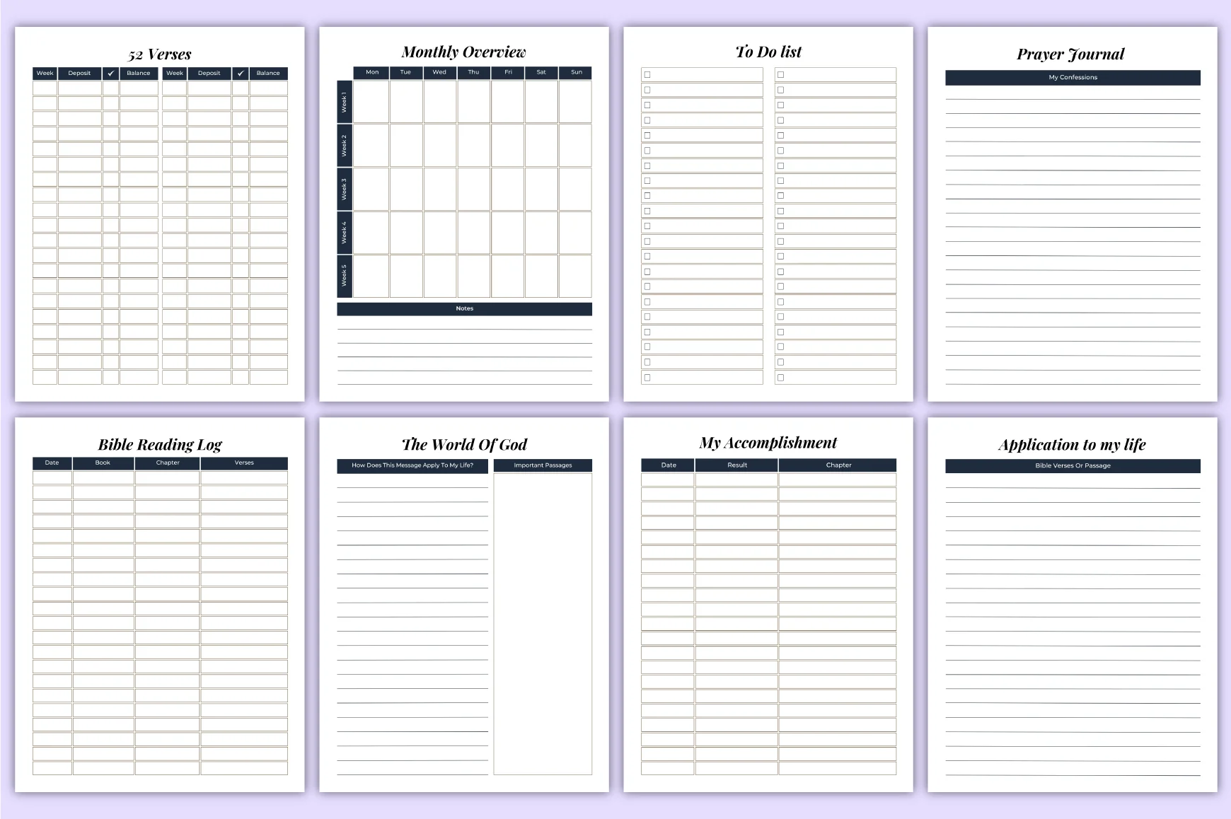 Bible Devotion Planner - Image 6