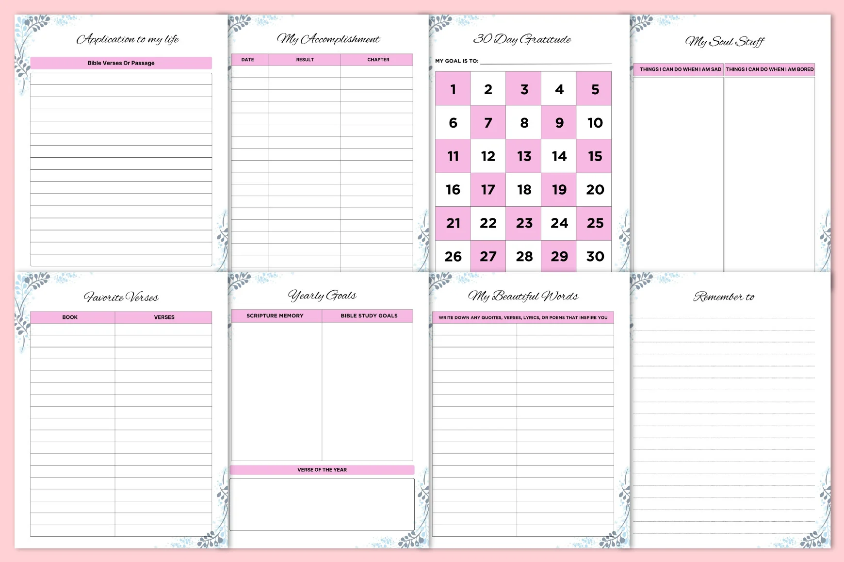Bible Devotional Planner - Image 3