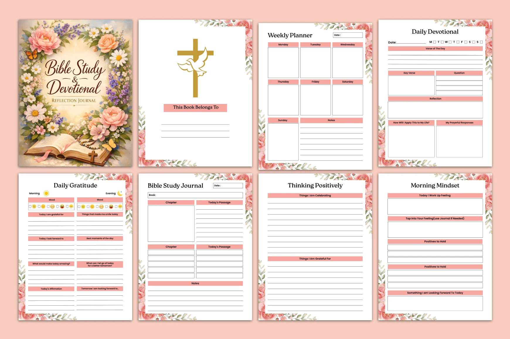 Bible Study Devotional Reflection Journal - Image 2