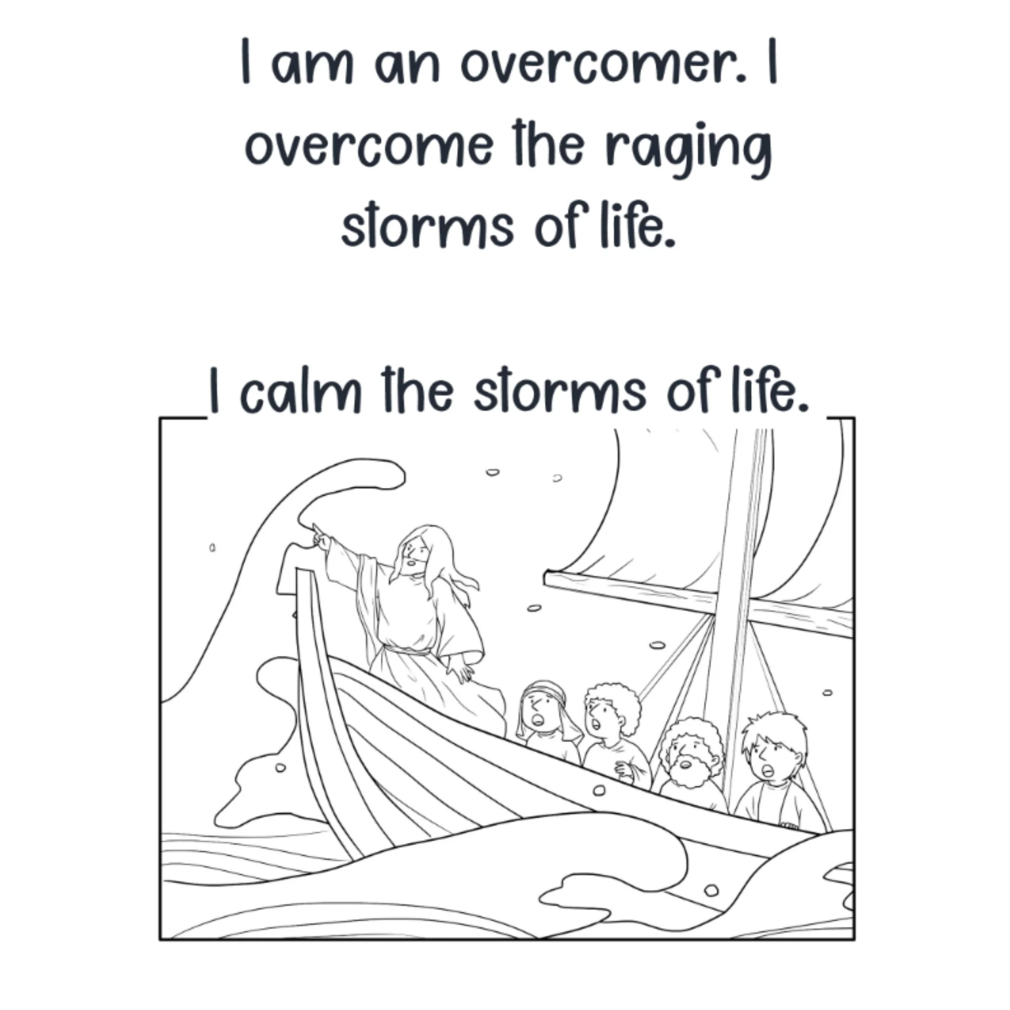 Biblical I Am Affirmation Coloring Book - Image 5