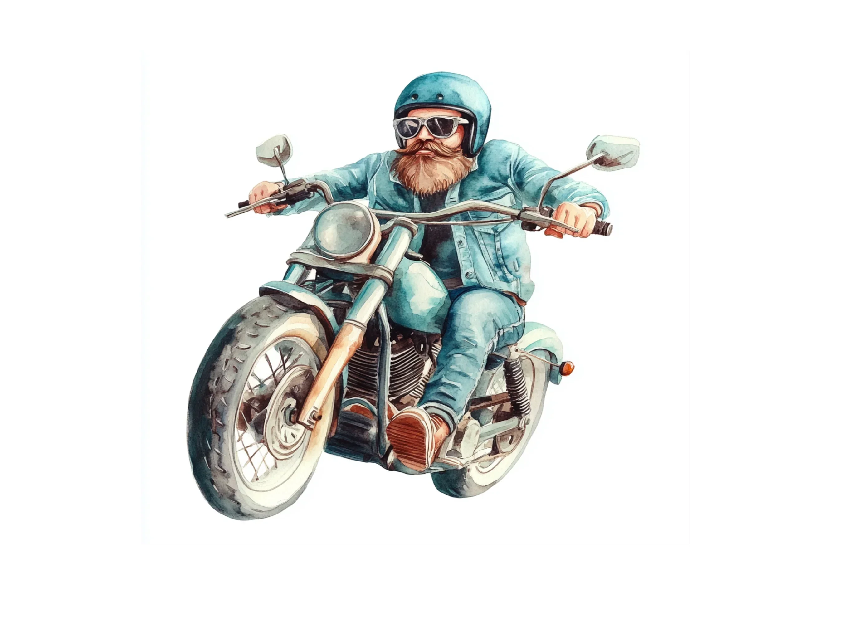 Bikers Clipart Bundle - Image 2