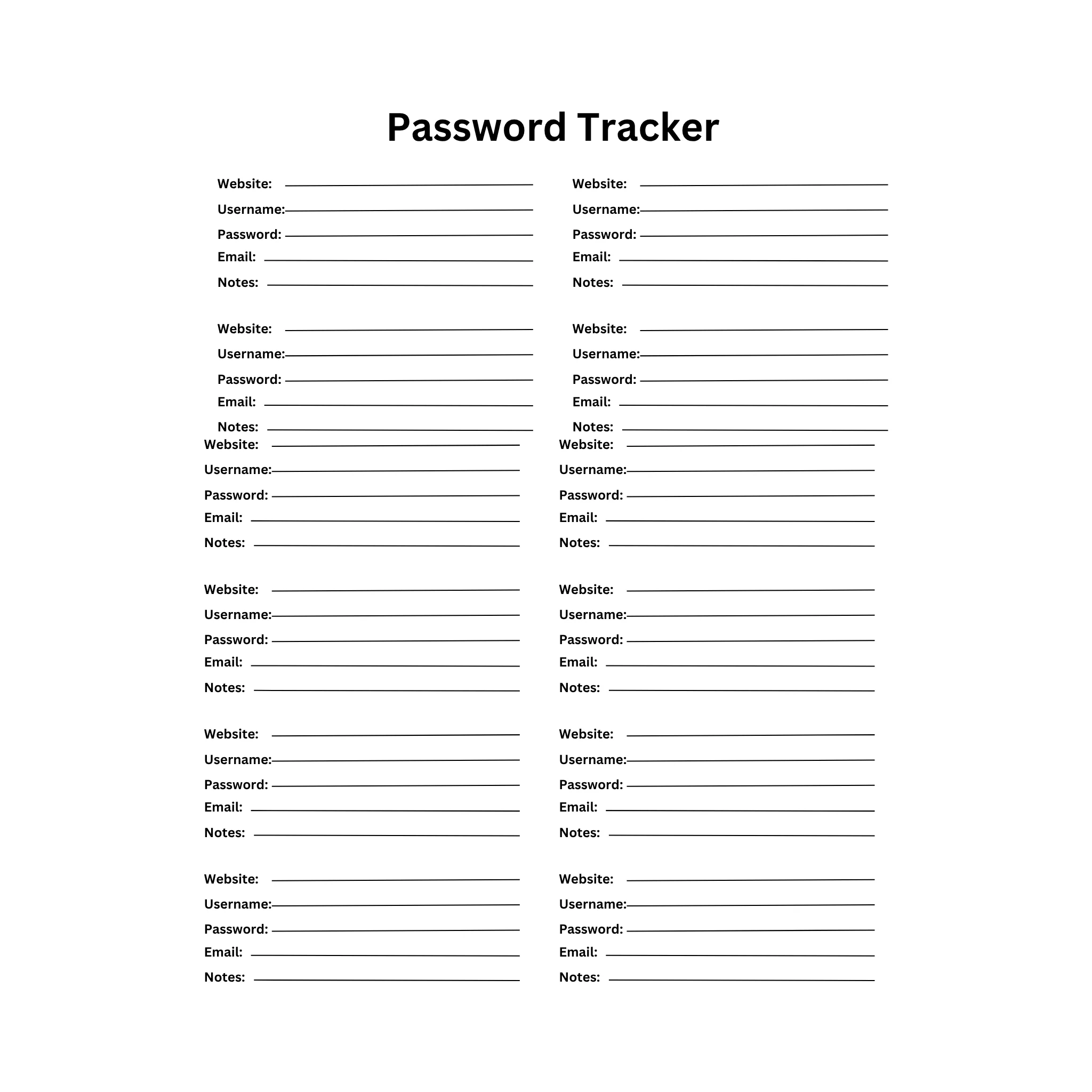Bill Tracker Bundle - Image 3