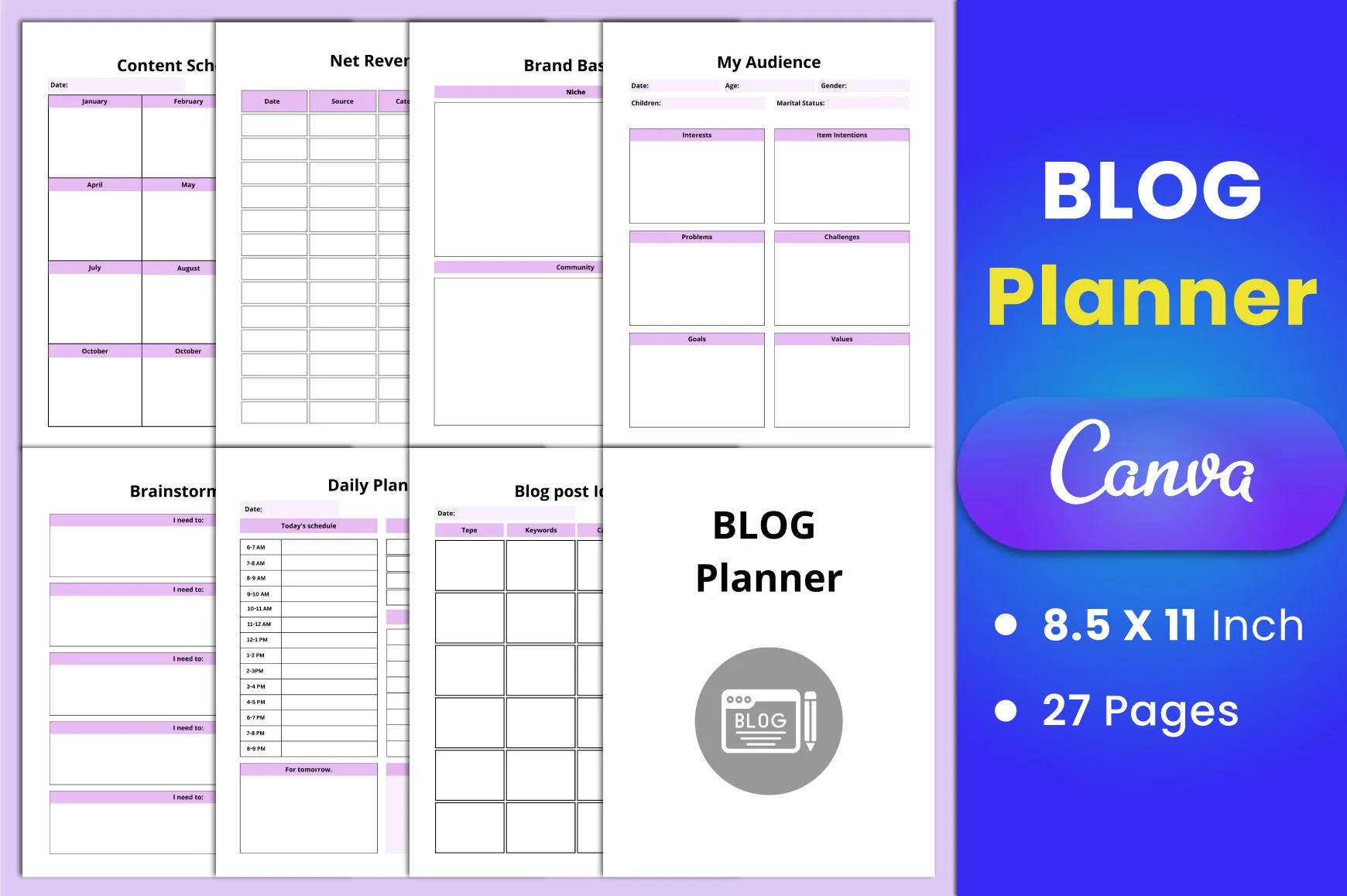 Blog Planner