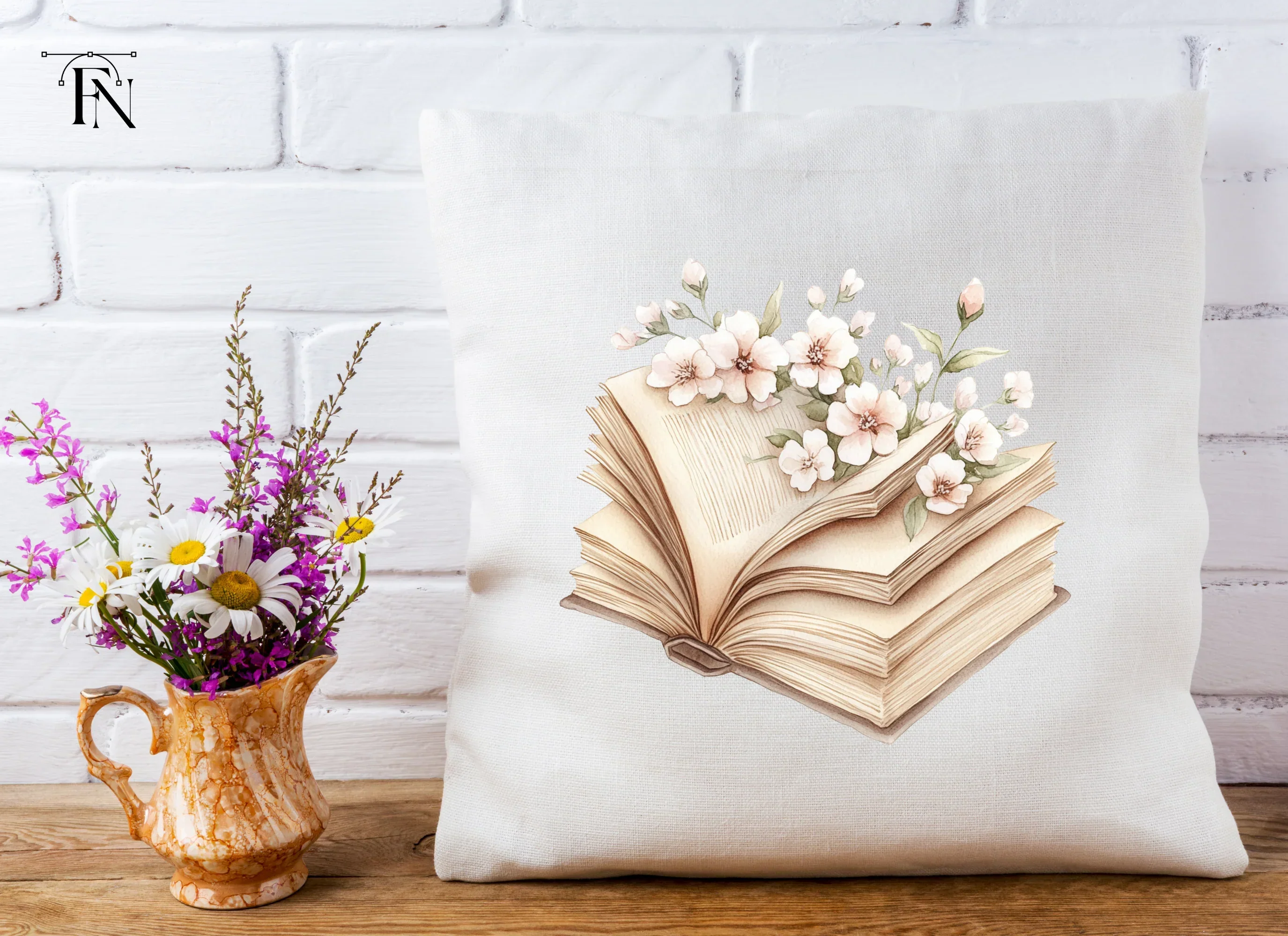 Blossom Book Clipart Bundle - Image 5