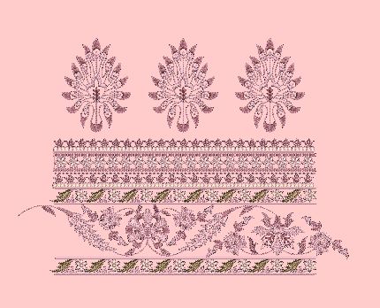 Blush Rose Embroidery Design