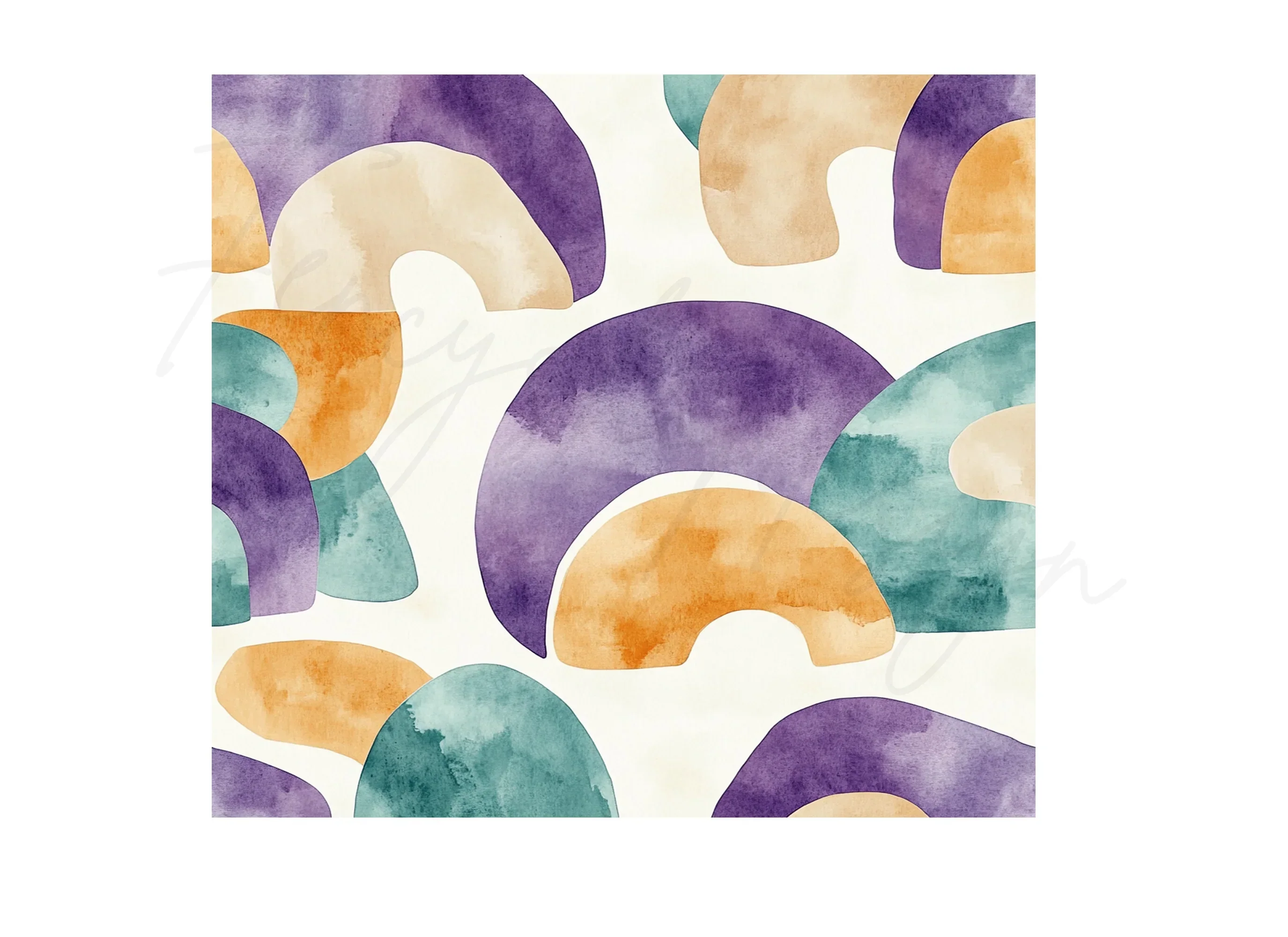 Boho Abstract Shapes Clipart Bundle - Image 3