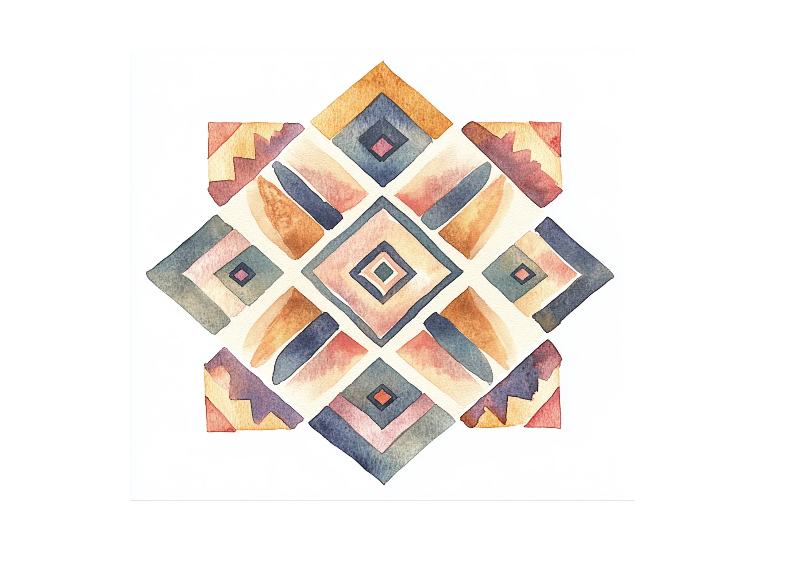 Boho Geometric Clipart Bundle - Image 2
