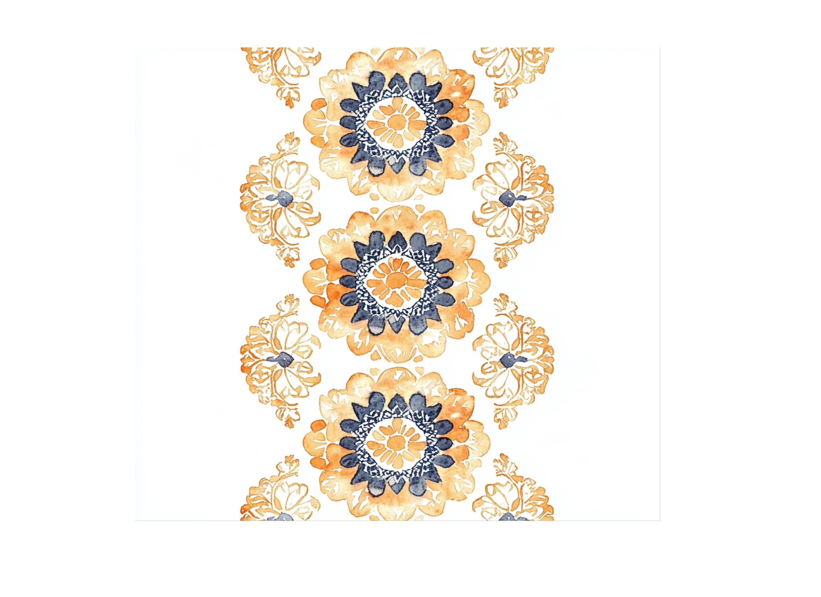 Boho Mandala Floral Patterns Clipart Bundle - Image 2