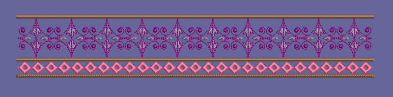 Border Embroidery Design