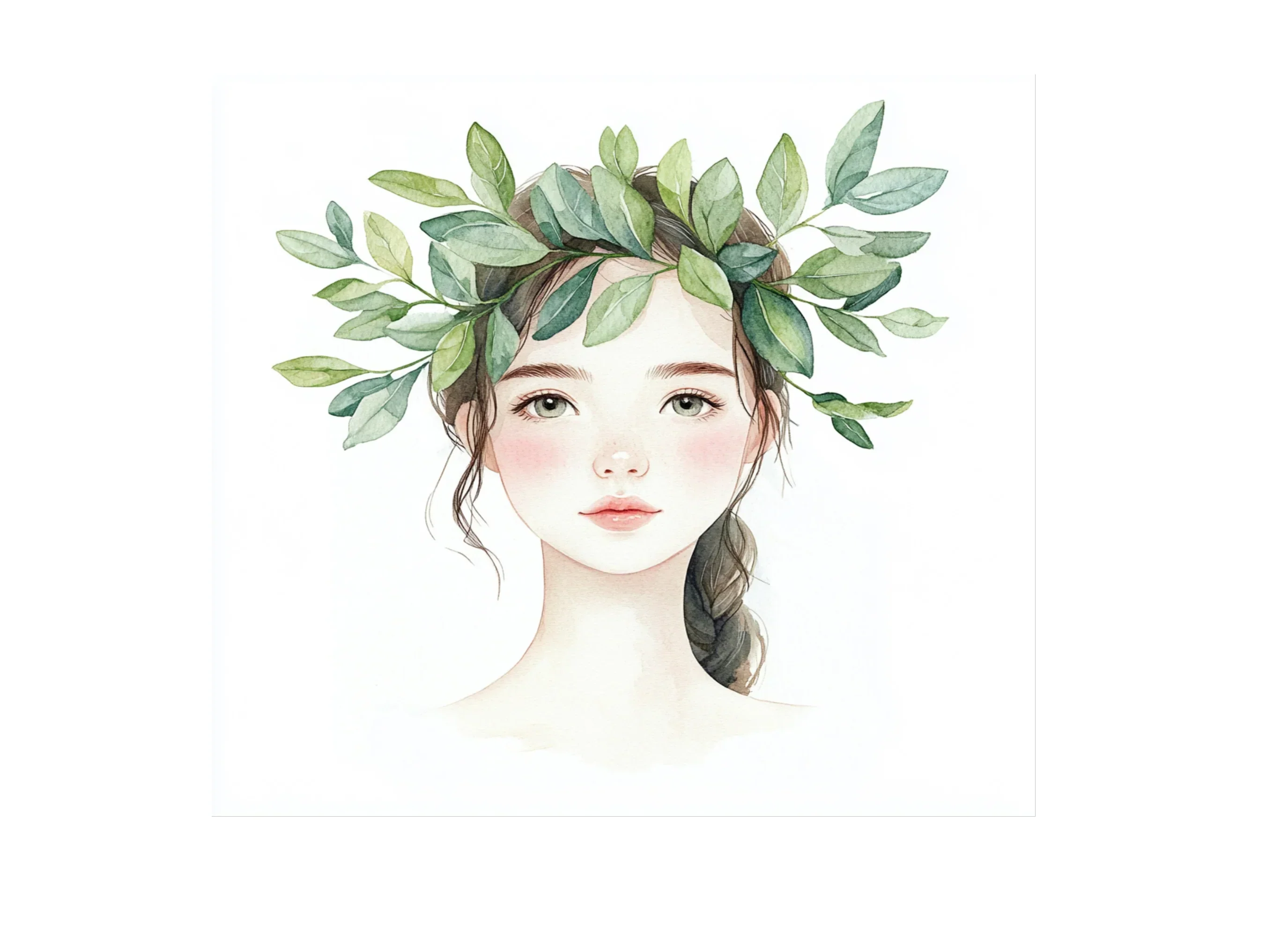 Botanical Women Clipart Bundle - Image 3