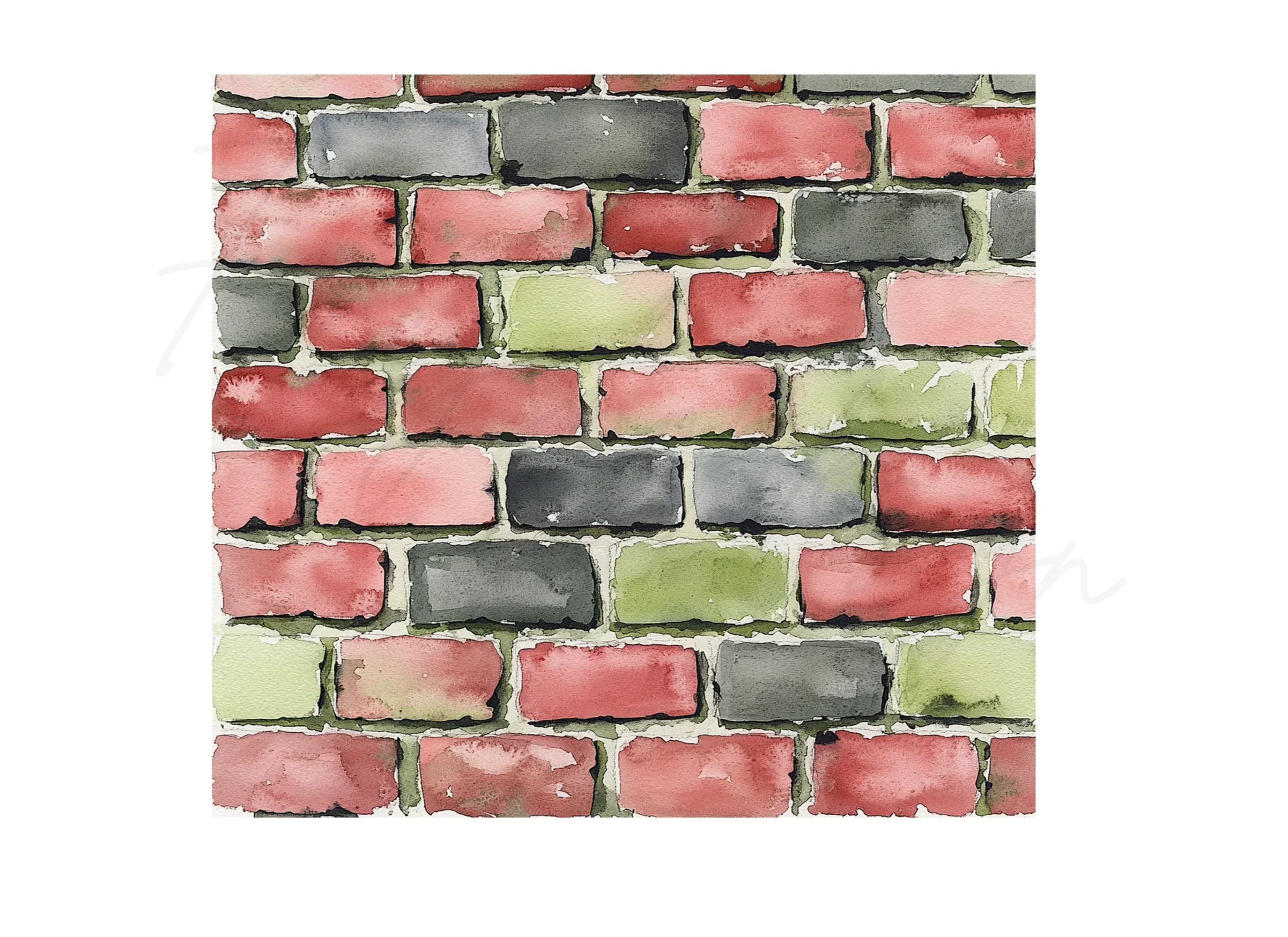 Brick Wall Clipart Bundle - Image 2