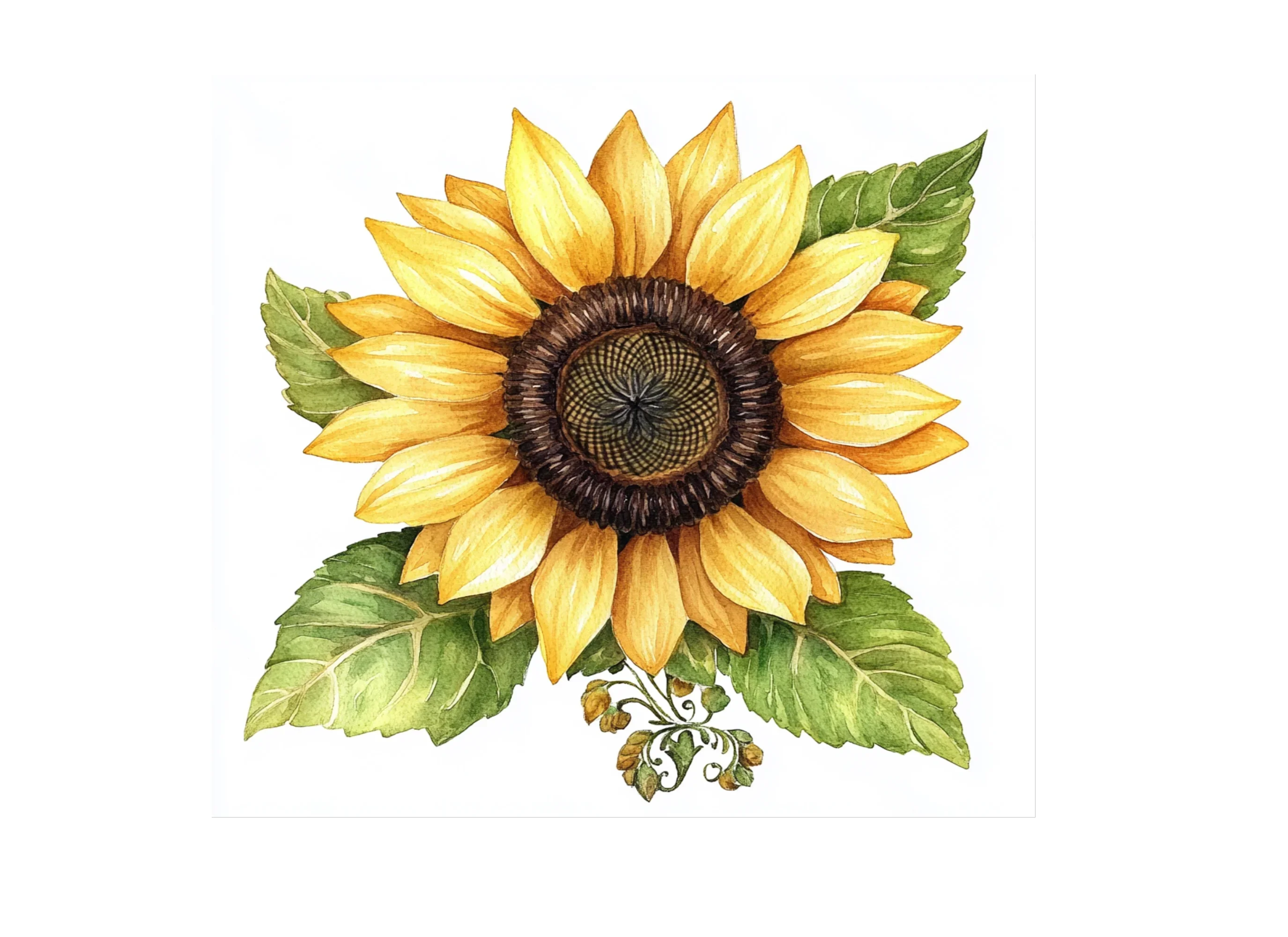 Bright Sunflower Clipart Bundle - Image 2
