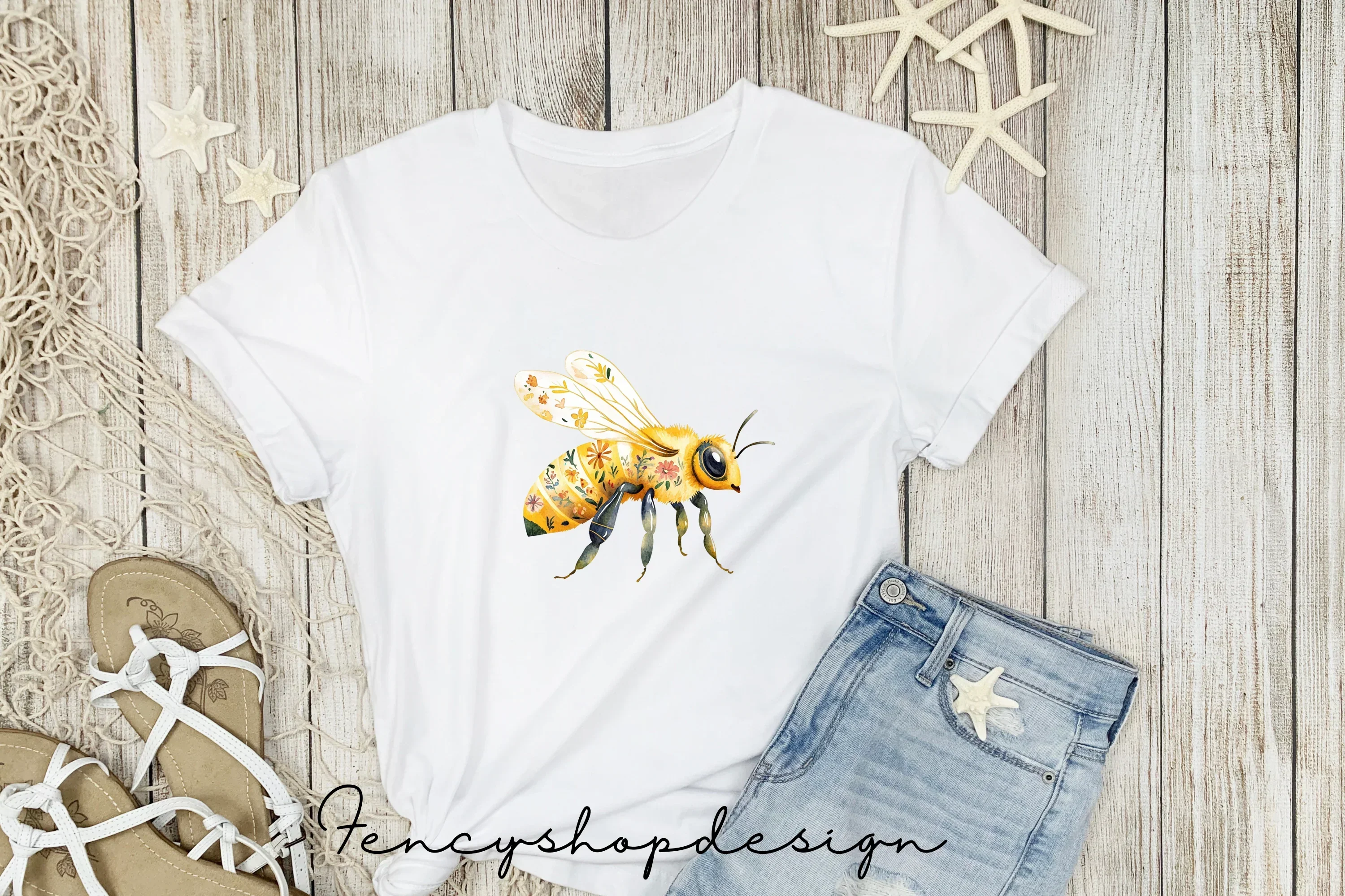 Bumble Bee Clipart Bundle - Image 5